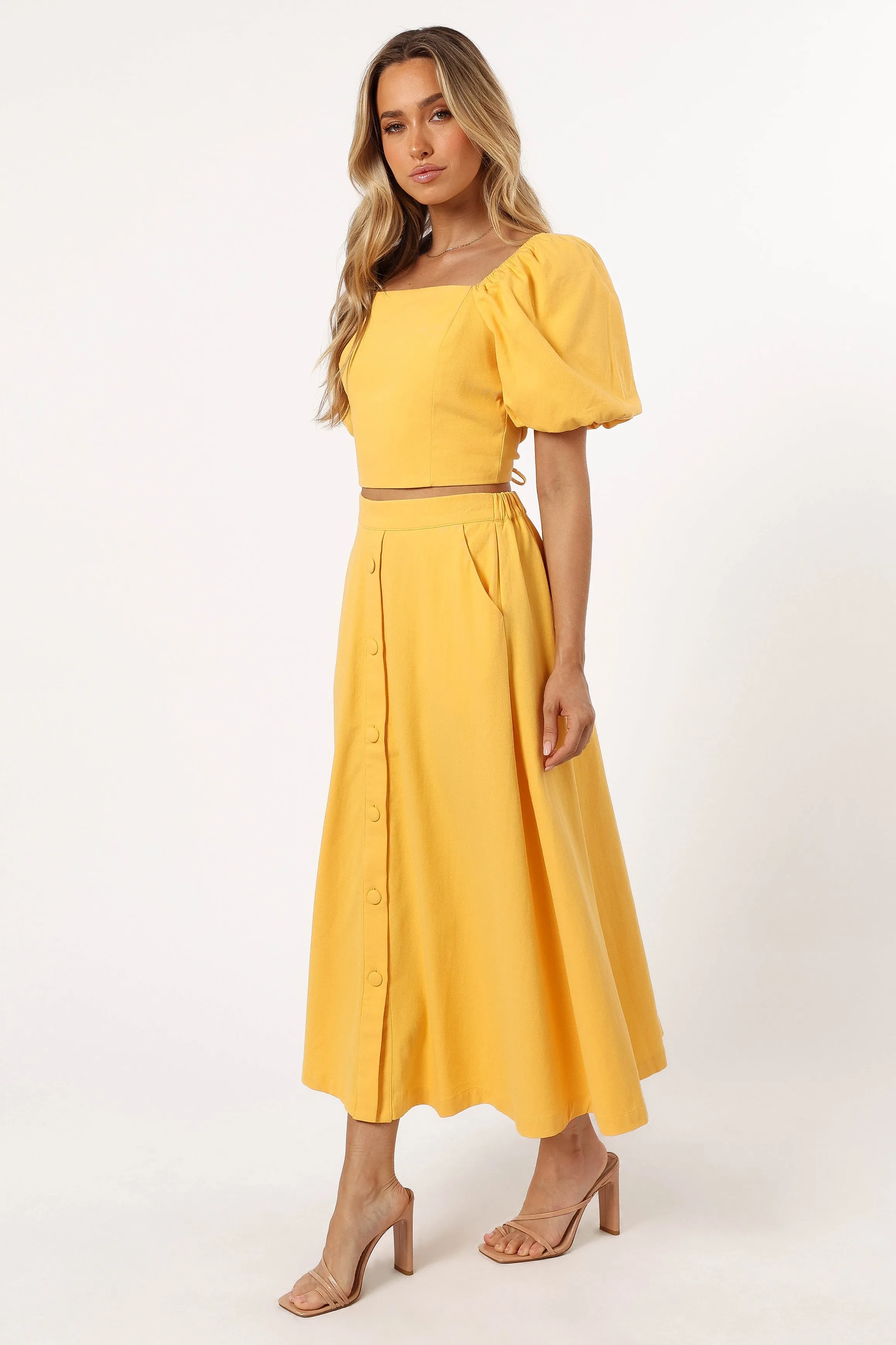 Mave Midi Skirt - Sunflower sold by Petal & Pup product image thumbnail 5
