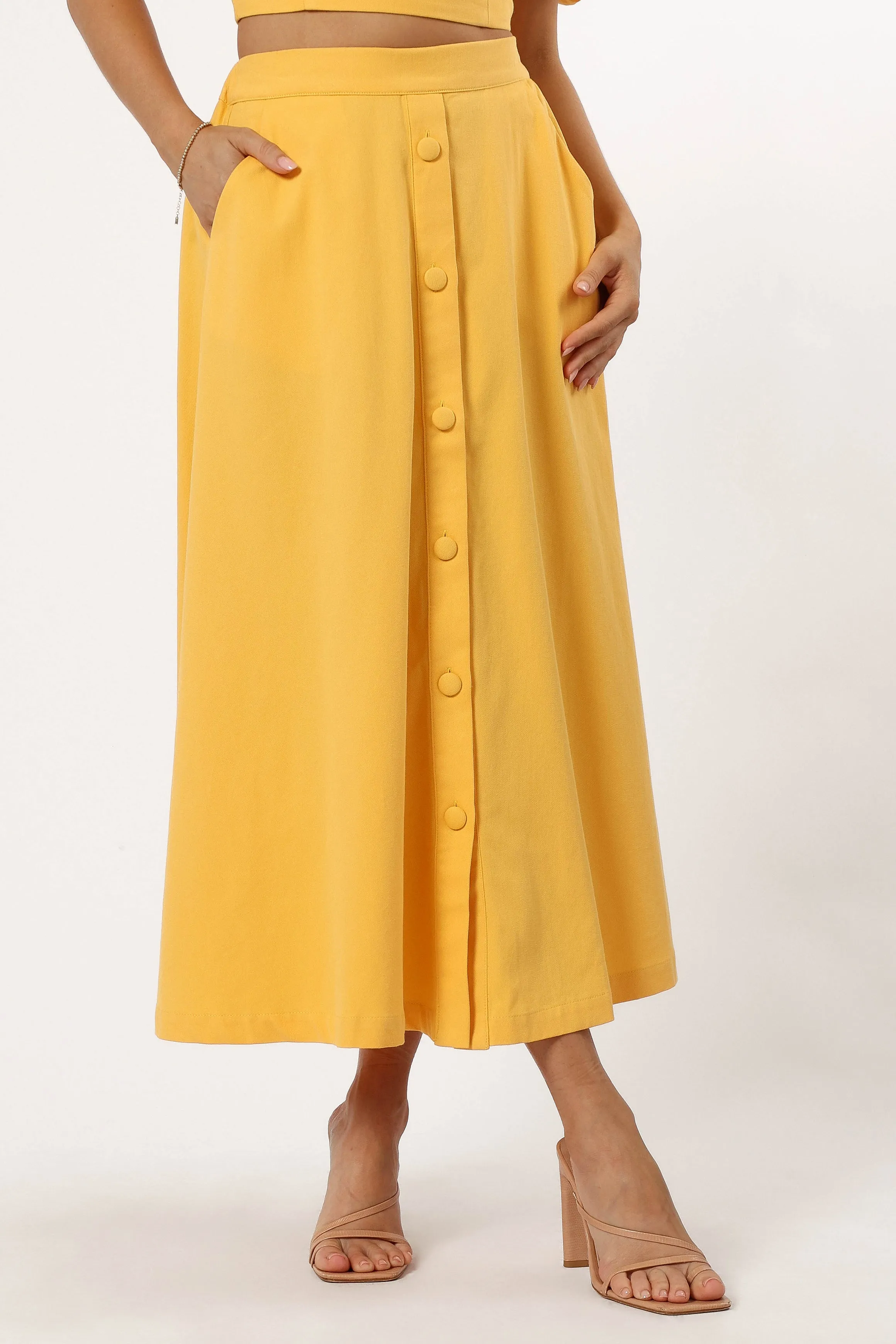 Mave Midi Skirt - Sunflower sold by Petal & Pup product image thumbnail 4