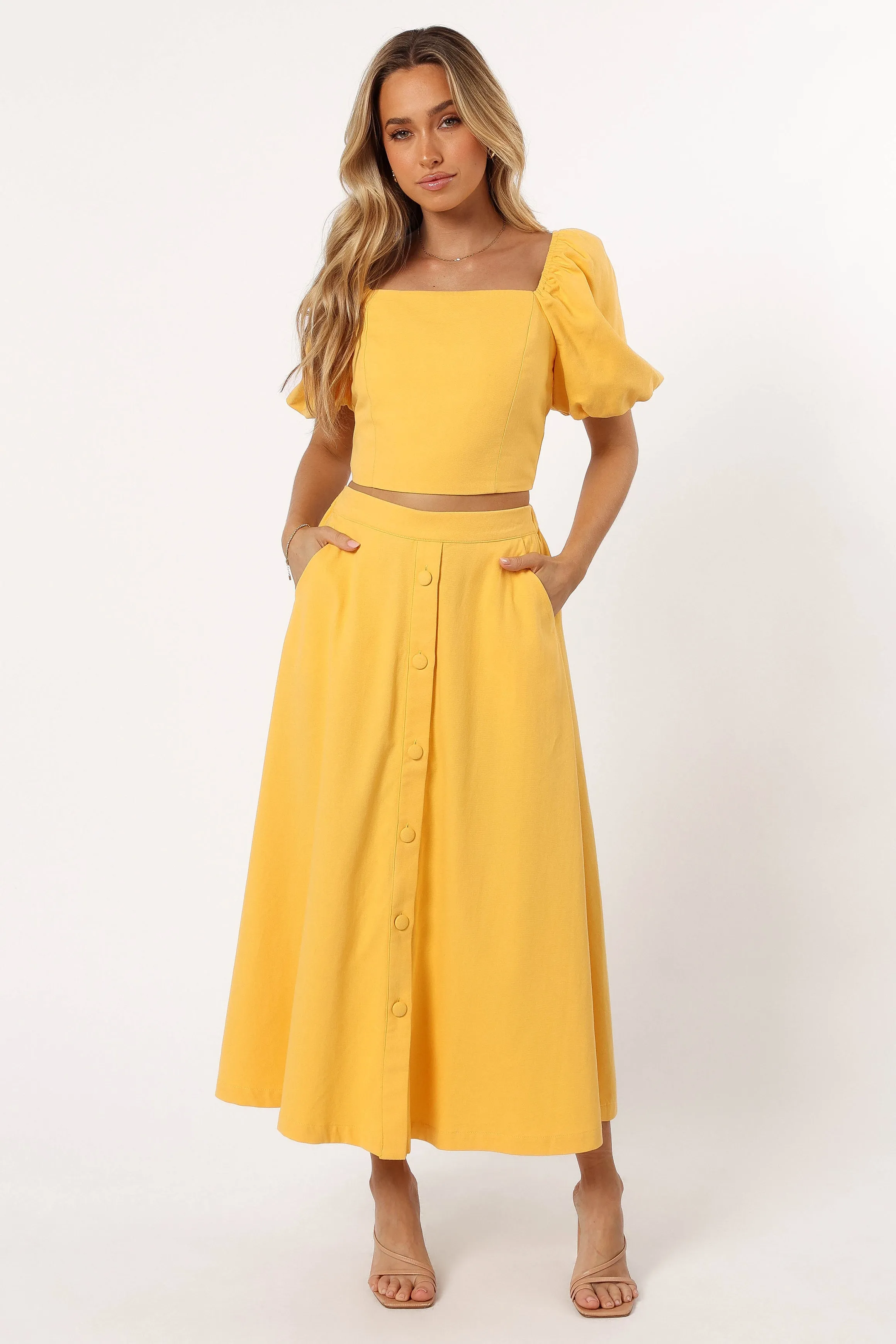 Mave Midi Skirt - Sunflower sold by Petal & Pup product image thumbnail 3