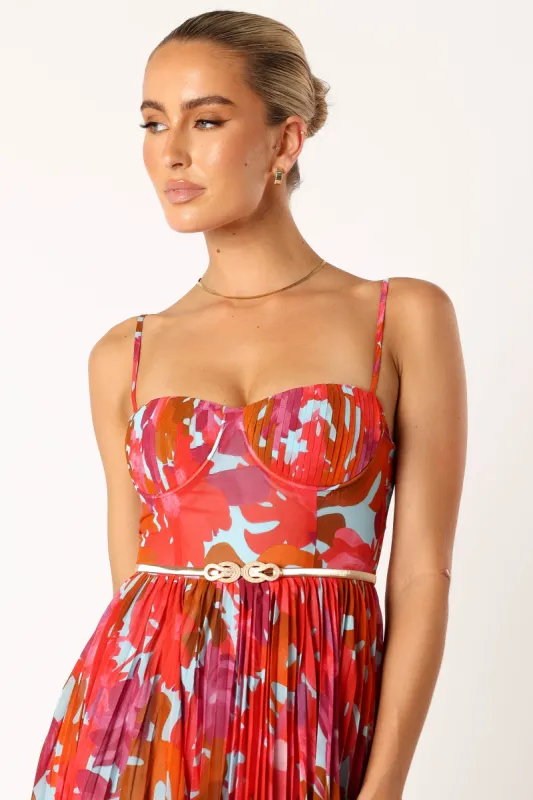 Scarlette Statement Belt - Gold made by Petal & Pup