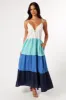 Emilee Maxi Dress - Blue Multi sold by Petal & Pup