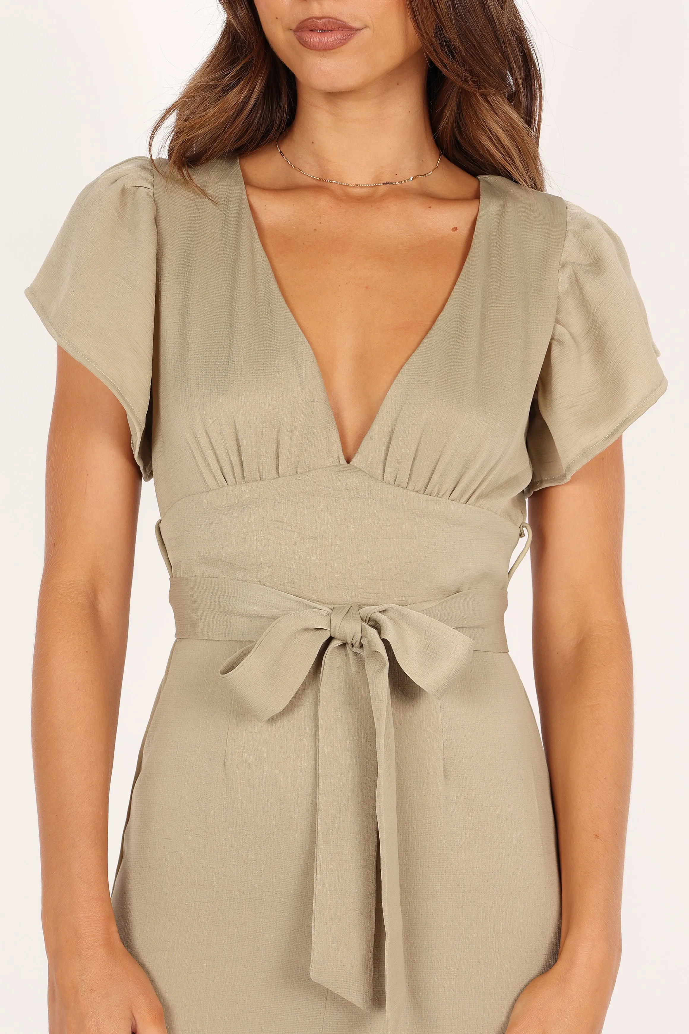 Orin Jumpsuit - Olive sold by Petal & Pup product image thumbnail 3