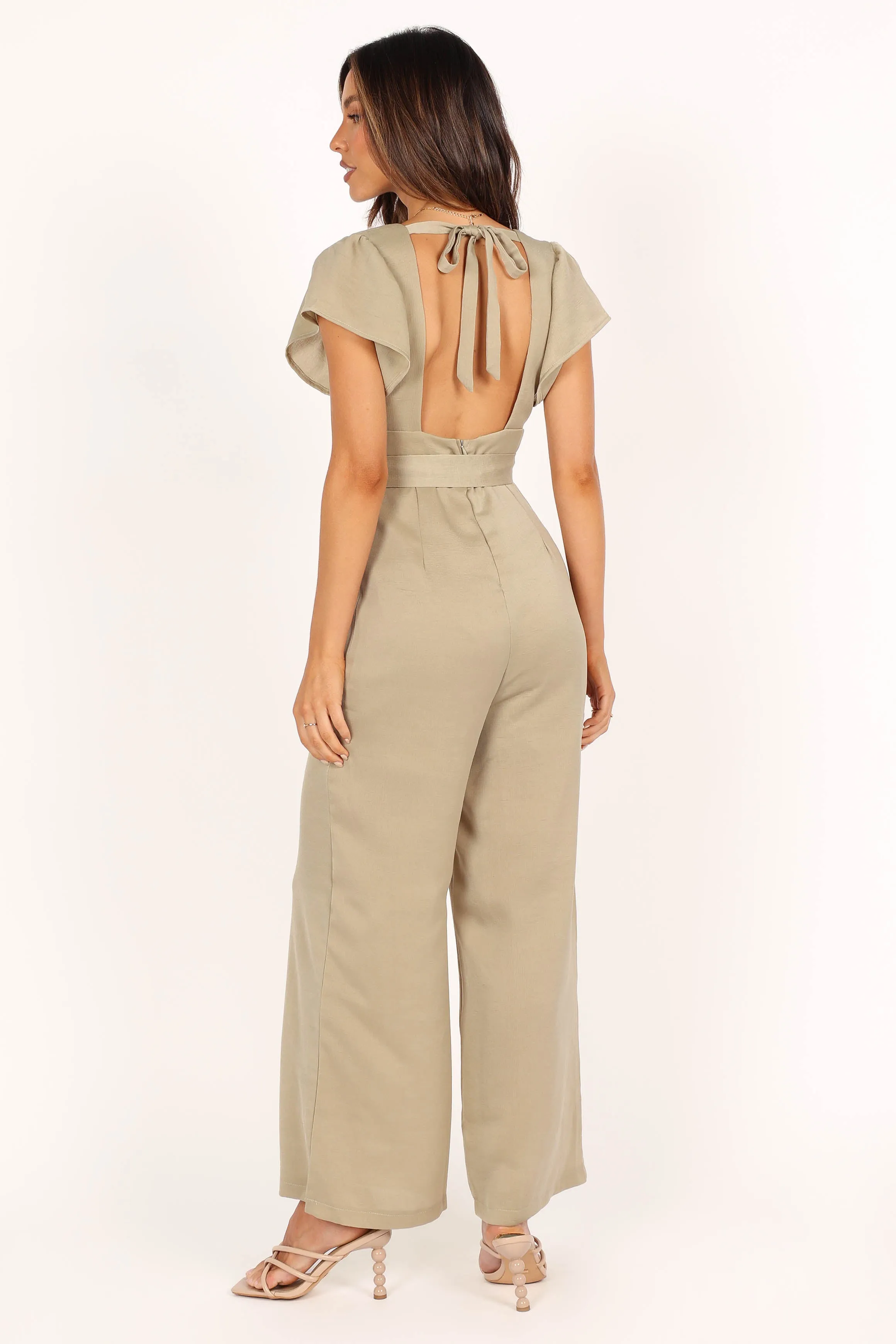 Orin Jumpsuit - Olive sold by Petal & Pup product image thumbnail 5