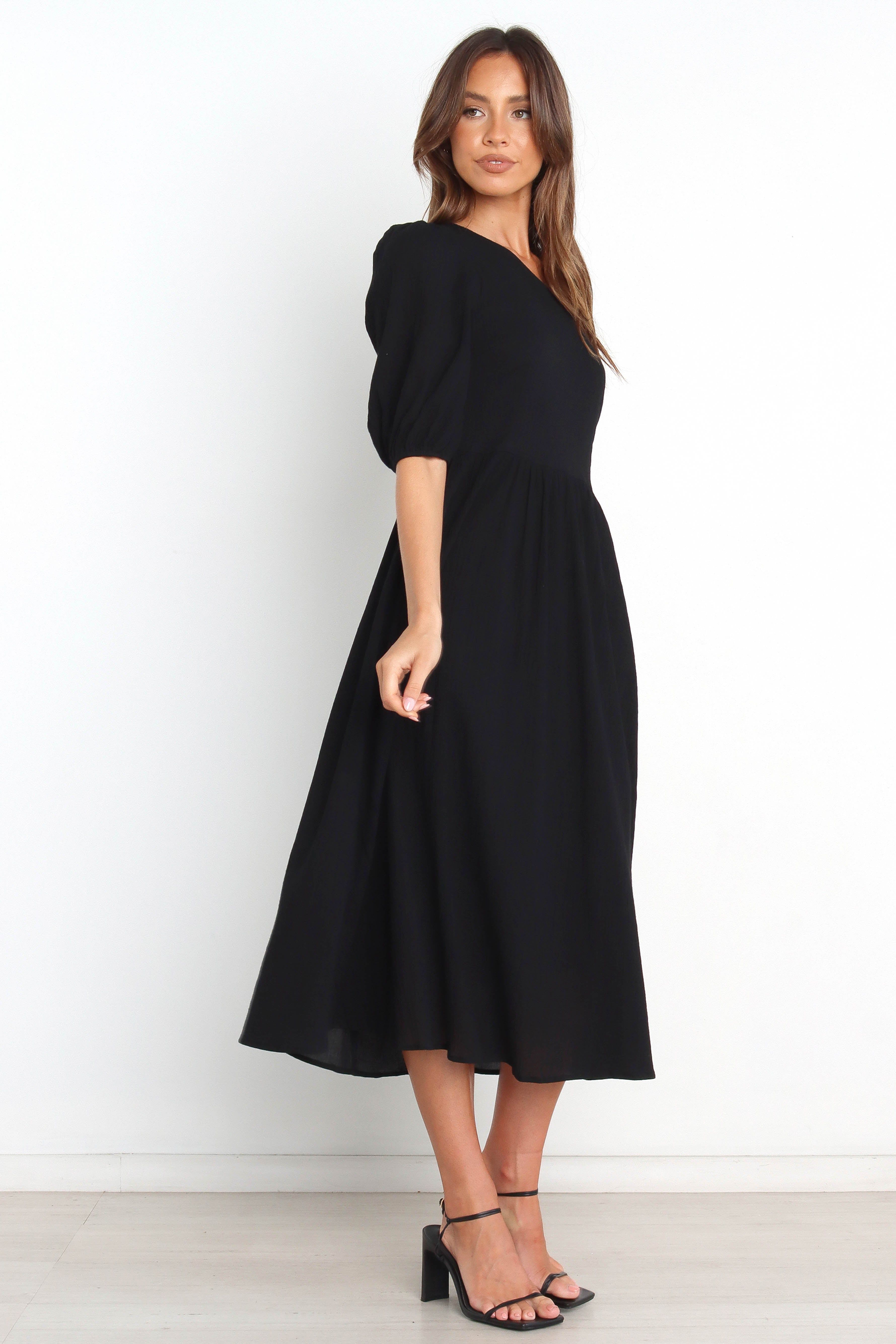Demetria Dress - Black sold by Petal & Pup product image thumbnail 4