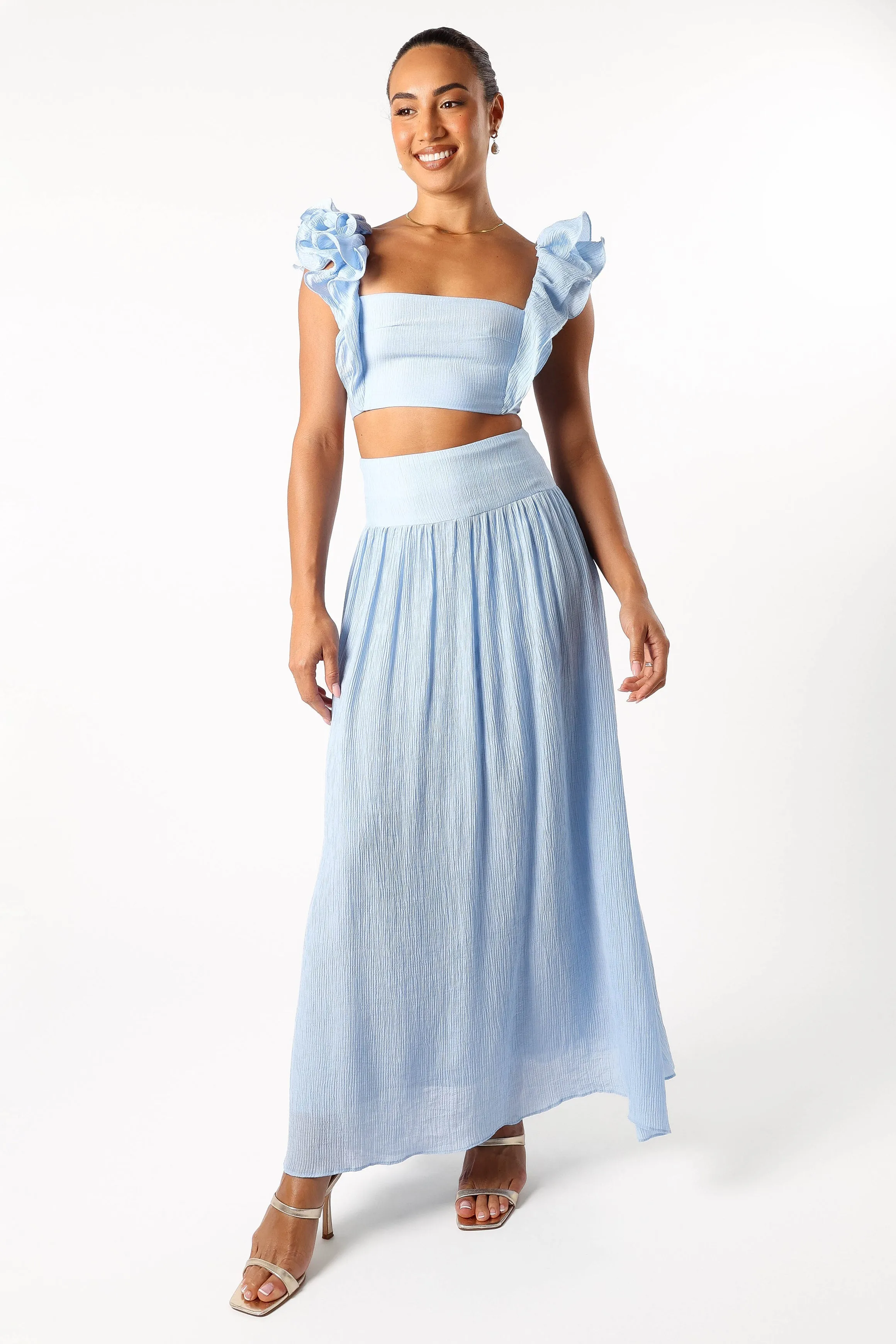 Xanthe Two Piece Set - Blue sold by Petal & Pup