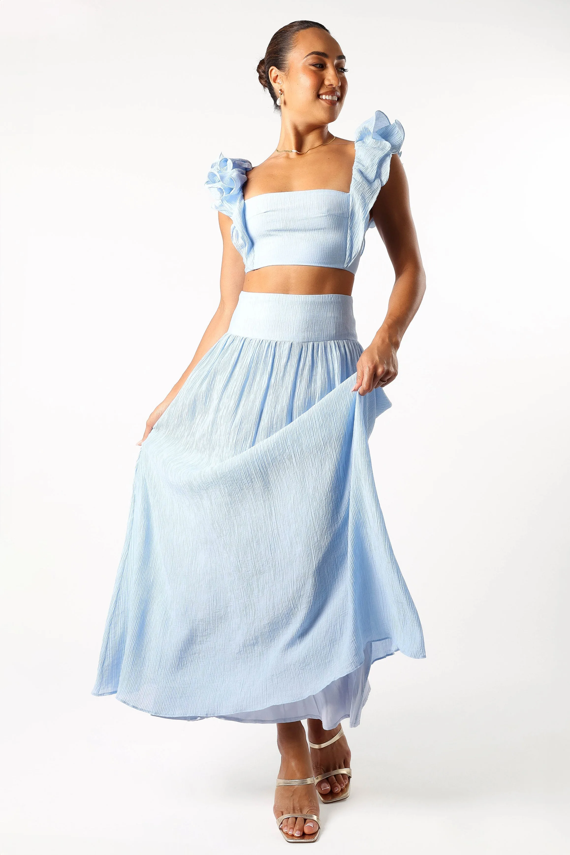 Xanthe Two Piece Set - Blue sold by Petal & Pup product image thumbnail 2