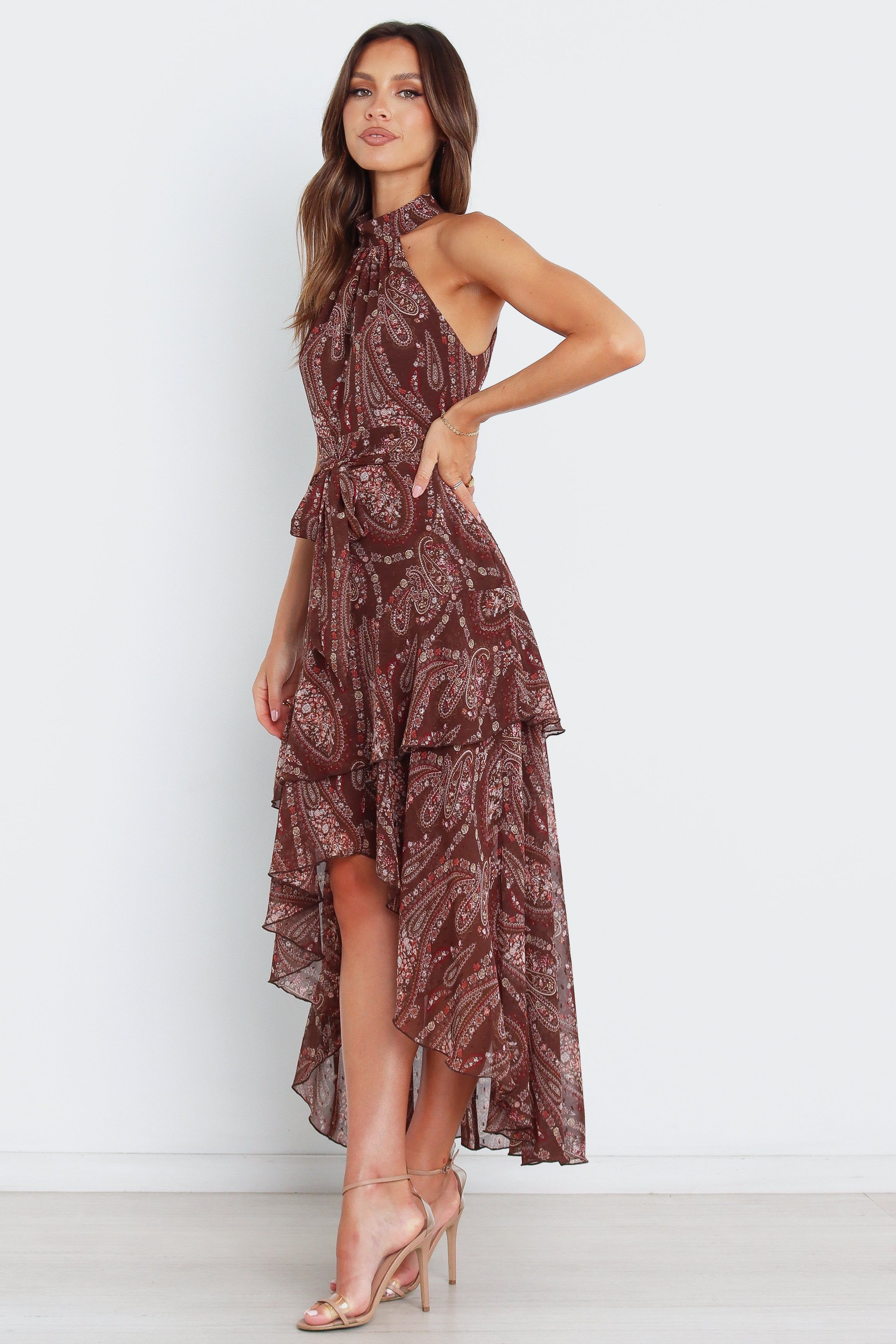 Tia Dress - Brown sold by Petal & Pup product image thumbnail 3