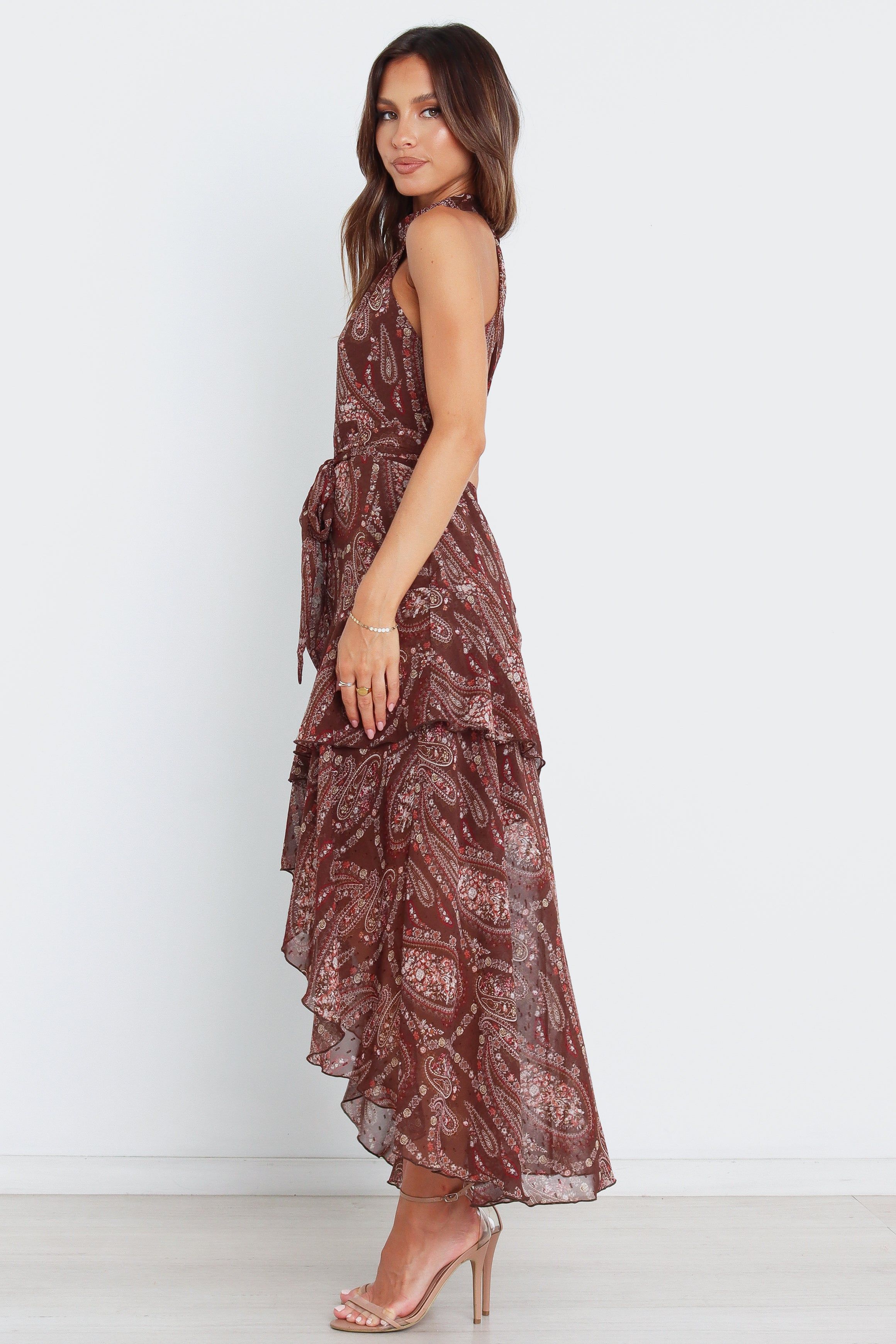 Tia Dress - Brown sold by Petal & Pup product image thumbnail 4