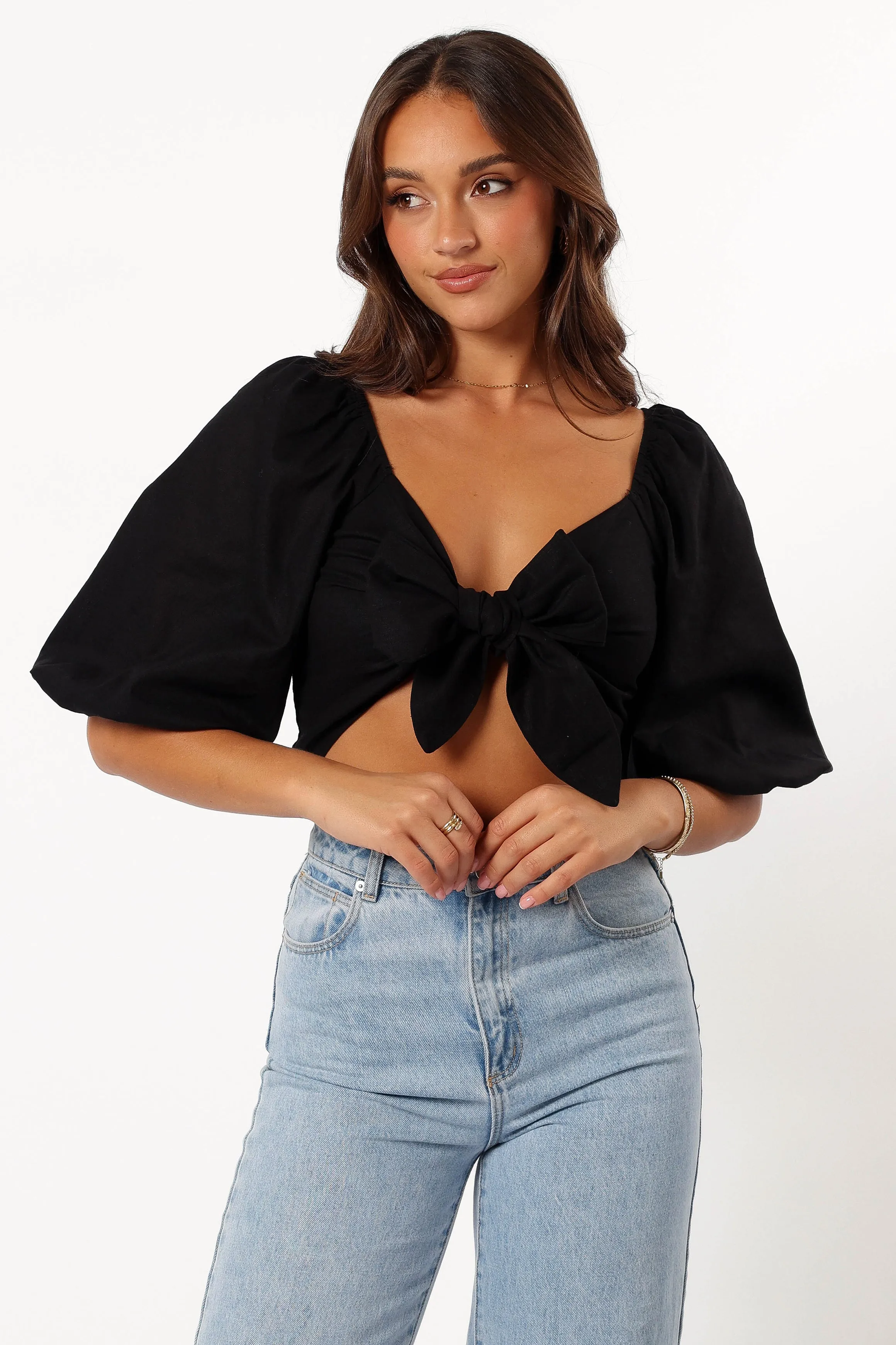 Celine Top - Black sold by Petal & Pup product image thumbnail 5