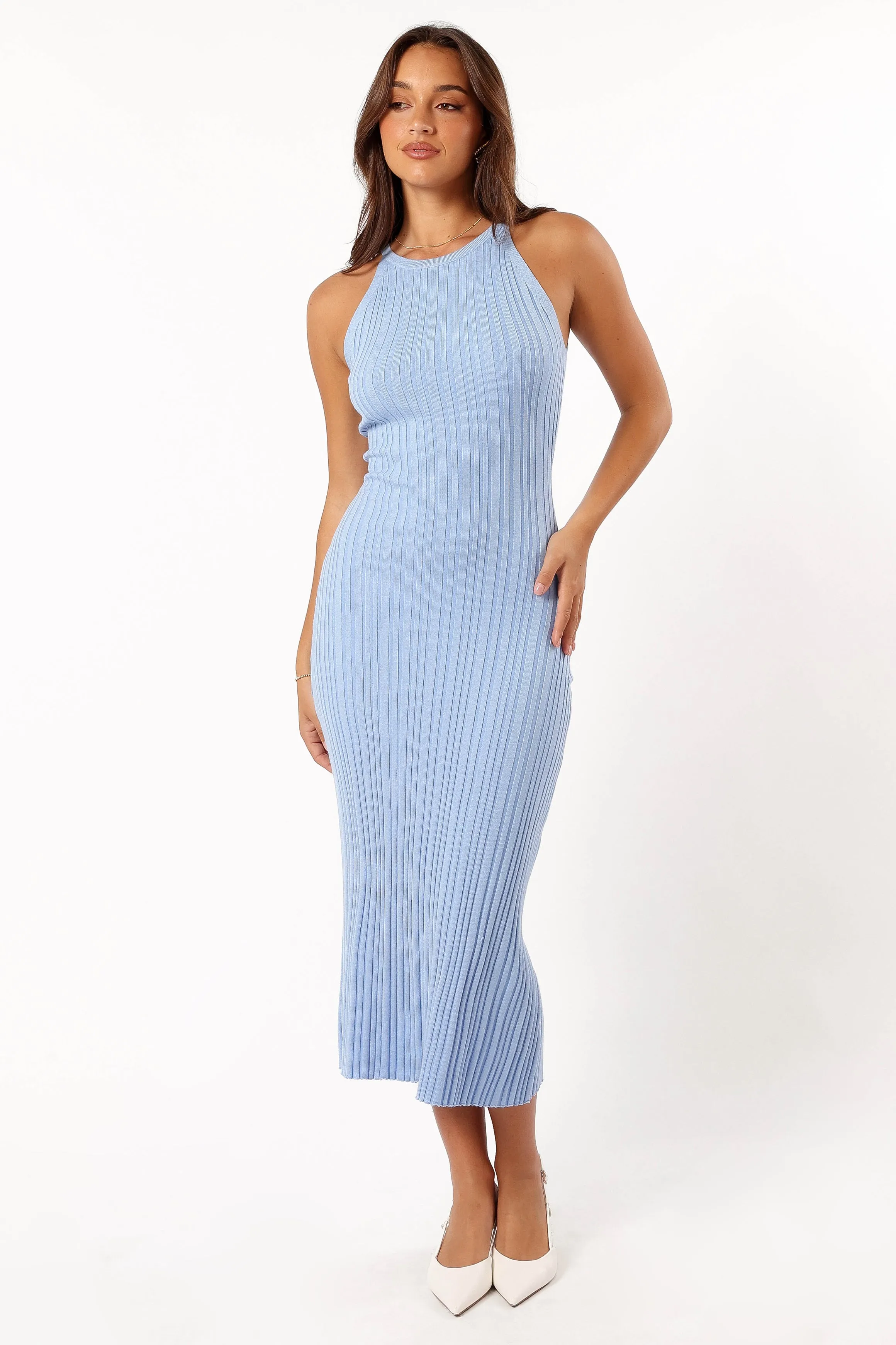 Brighton Maxi Dress - Dusty Blue sold by Petal & Pup product image thumbnail 3