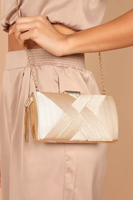 Viva Clutch - Gold sold by Petal & Pup