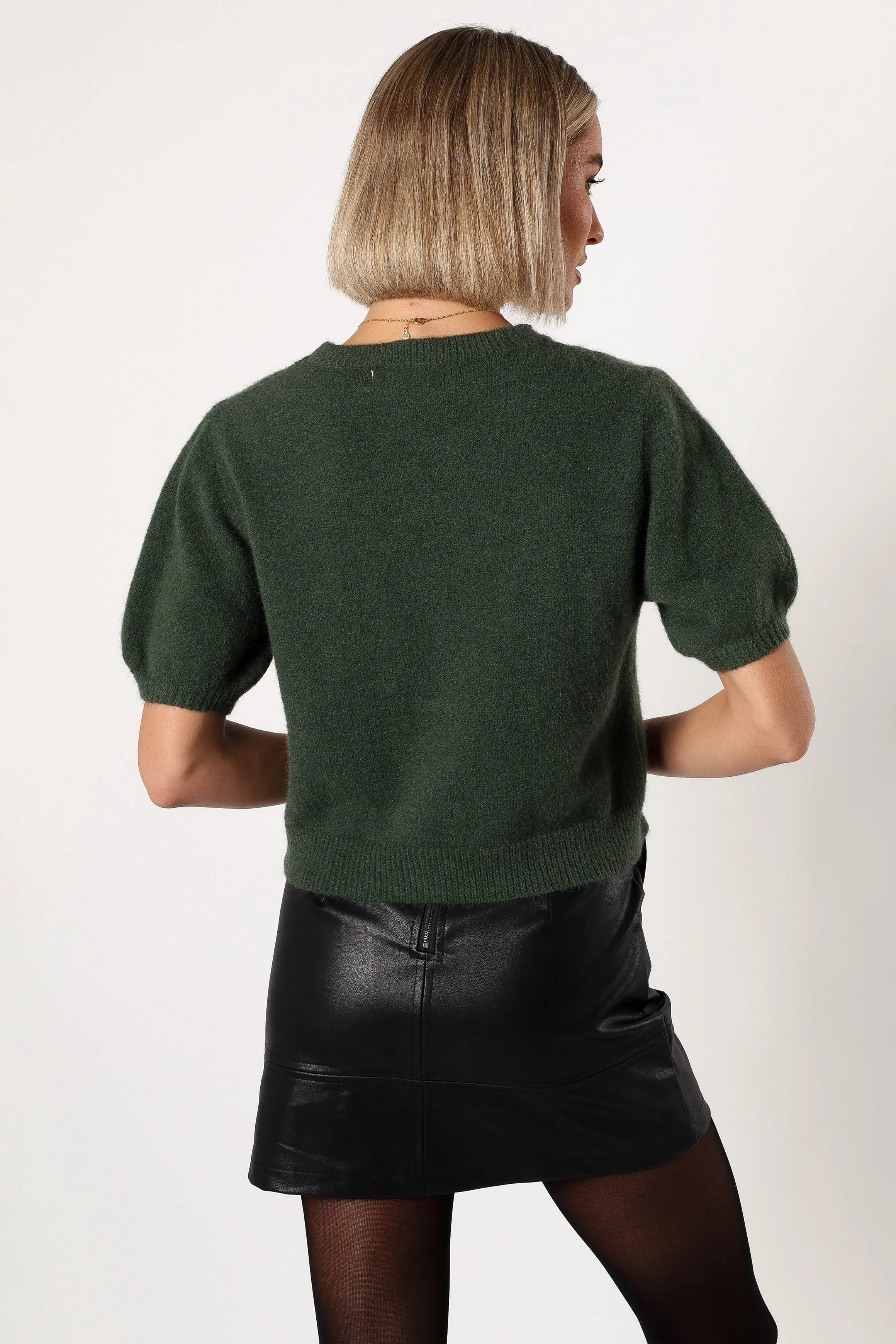 Noah Knit Sweater - Olive sold by Petal & Pup product image thumbnail 5