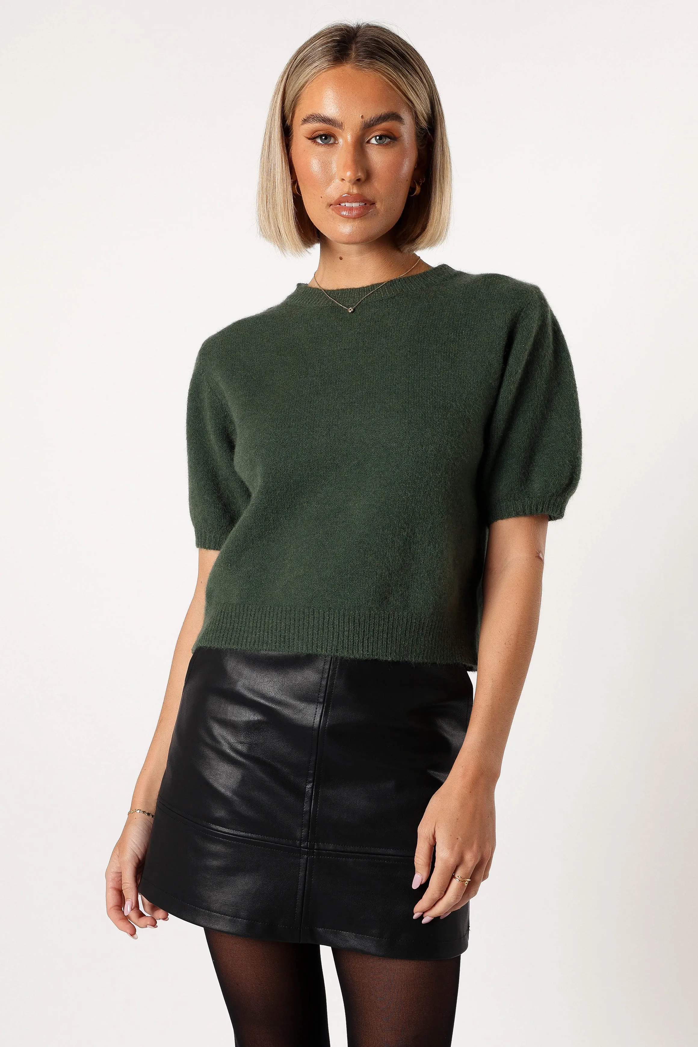 Noah Knit Sweater - Olive sold by Petal & Pup product image thumbnail 3