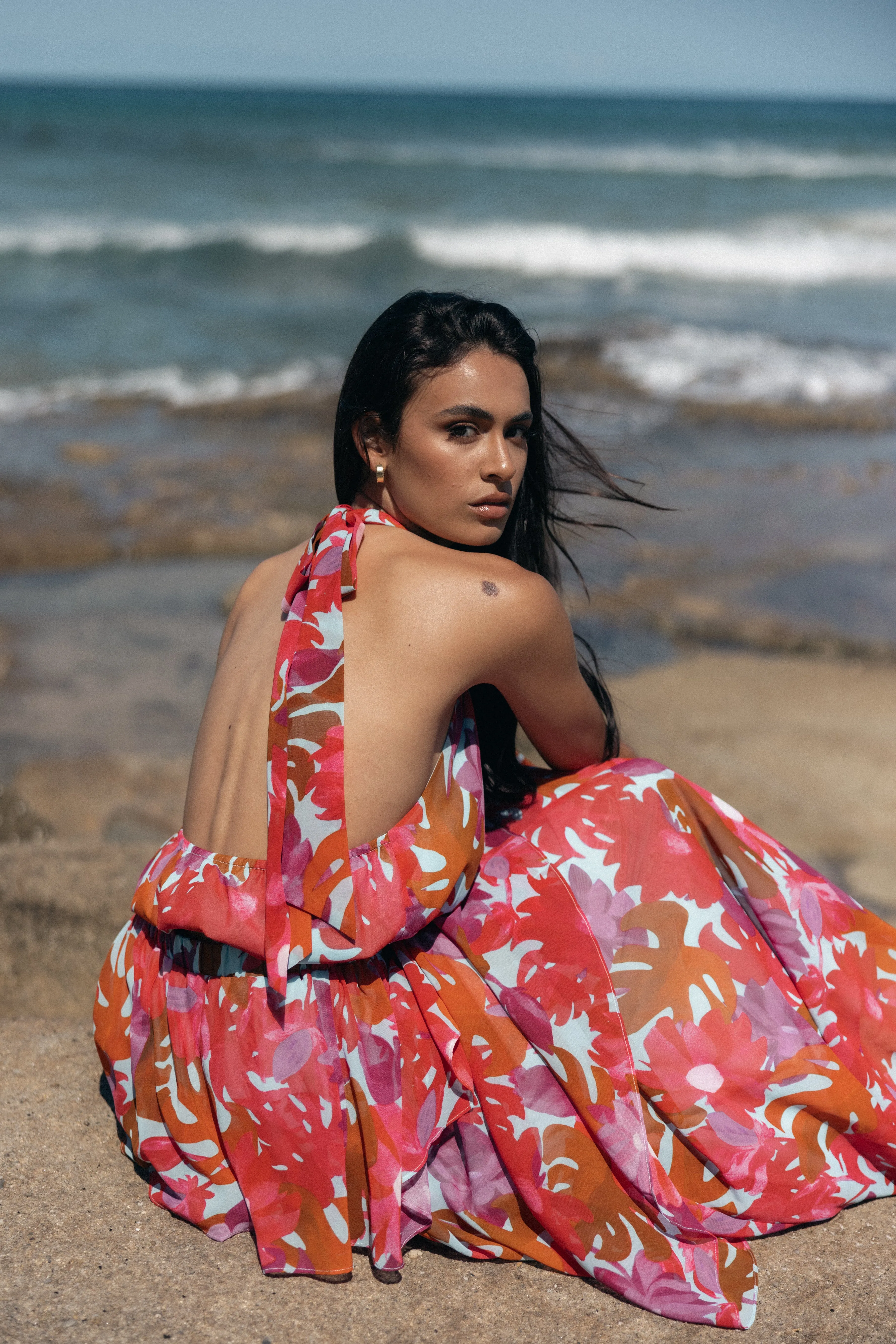 Blaise Halter Top - Pink Azalea sold by Petal & Pup product image thumbnail 2