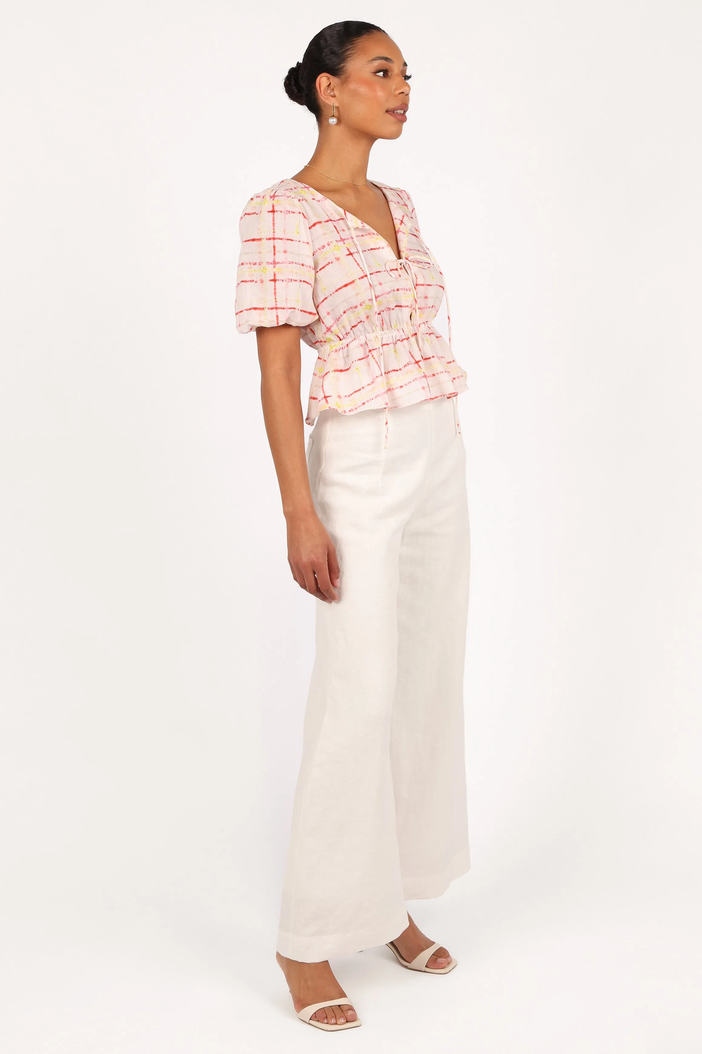 Pippi Top - Sunset Check sold by Petal & Pup product image thumbnail 5