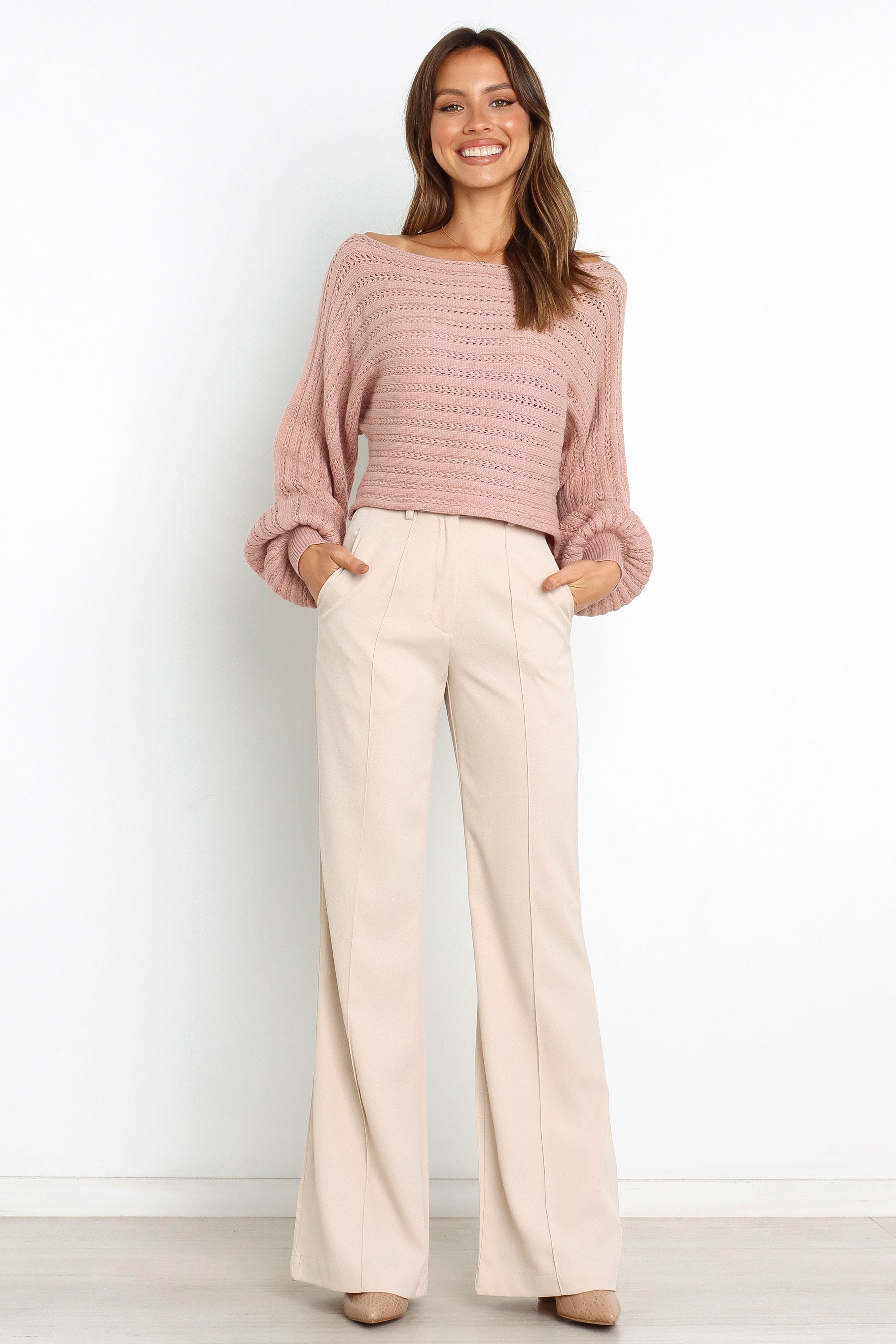 Yana Knit Sweater - Pink sold by Petal & Pup product image thumbnail 2