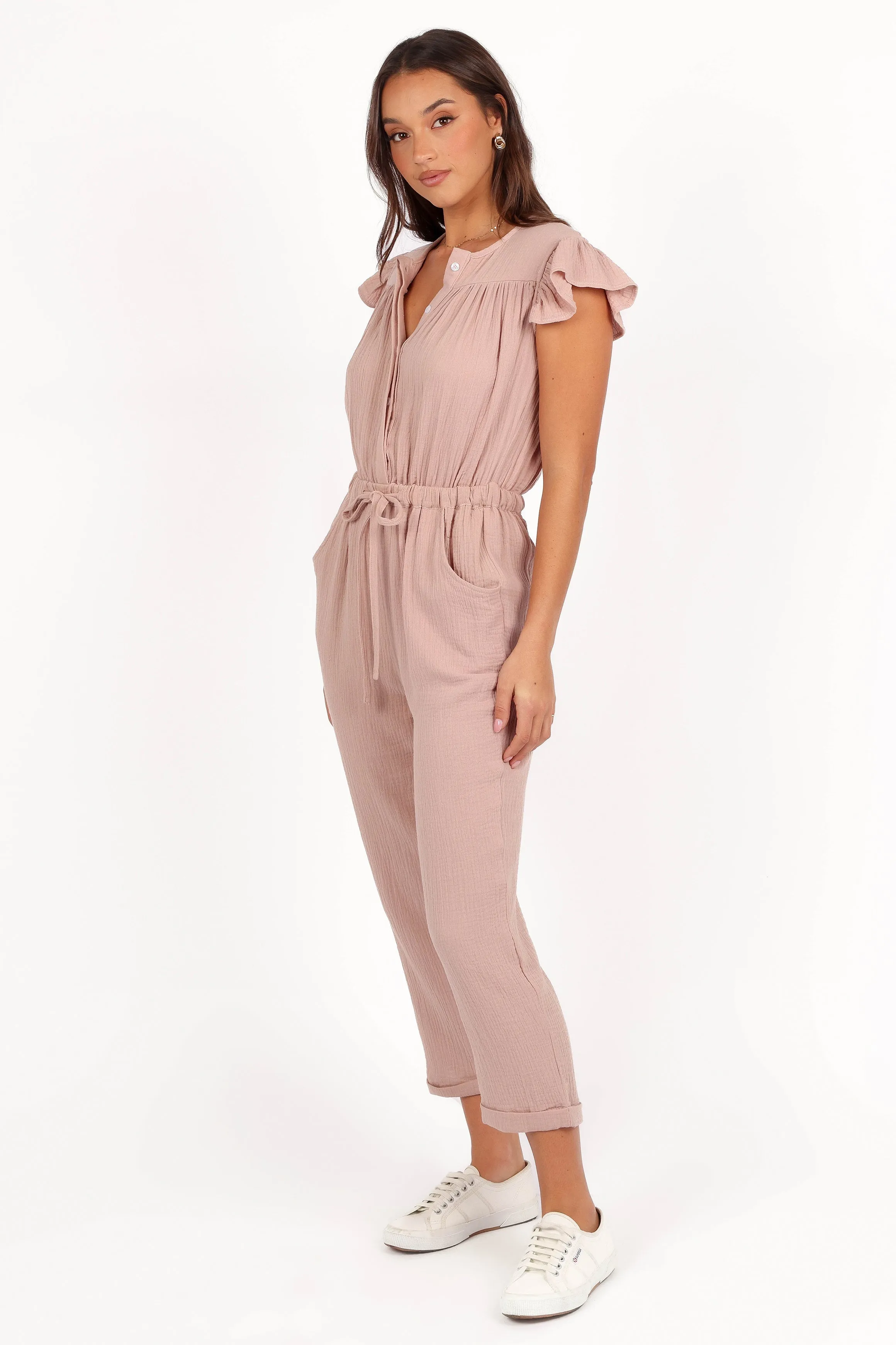 Brooklyn Jumpsuit - Dusty Mauve sold by Petal & Pup product image thumbnail 3