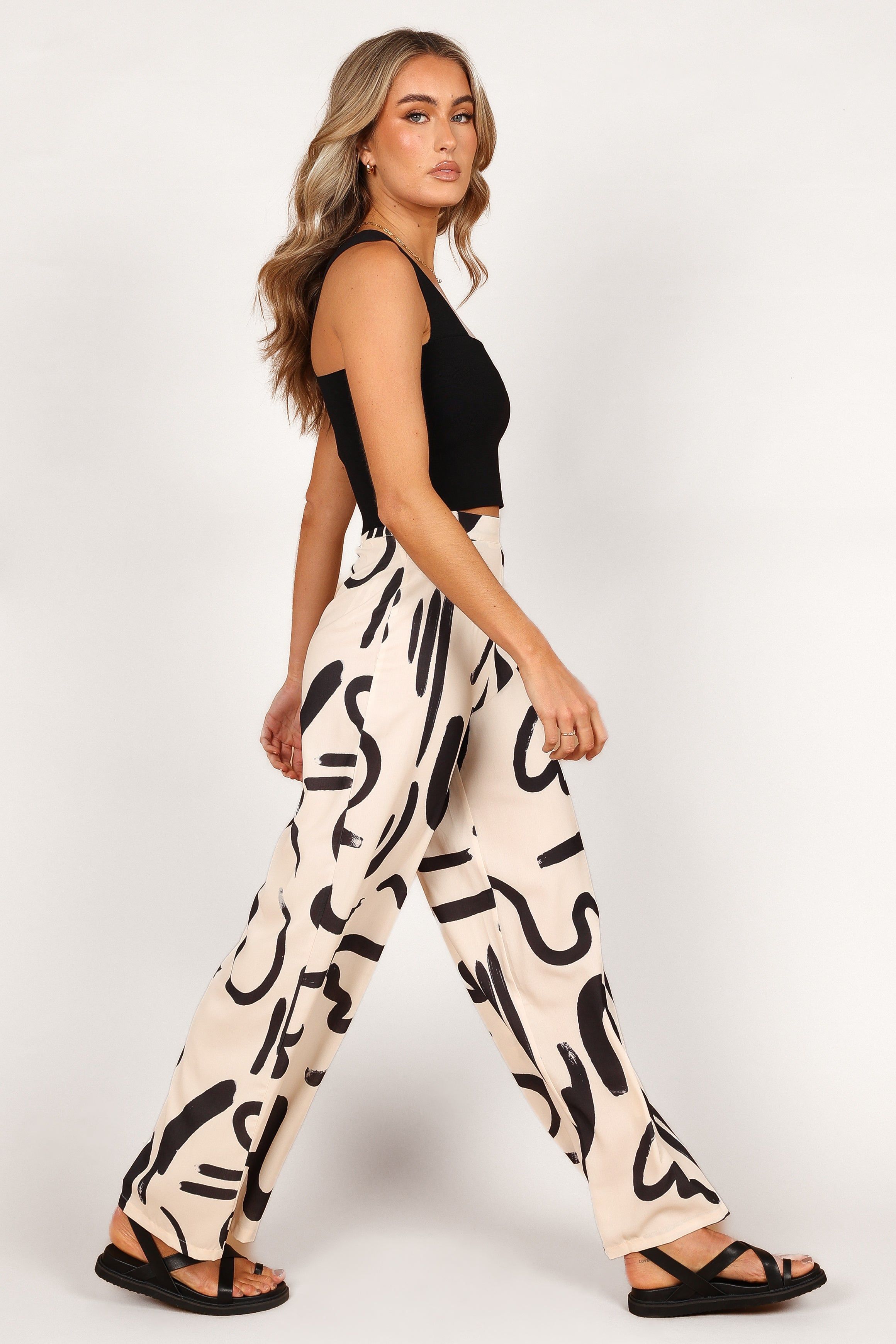 York Pant - Sand / Black sold by Petal & Pup product image thumbnail 4