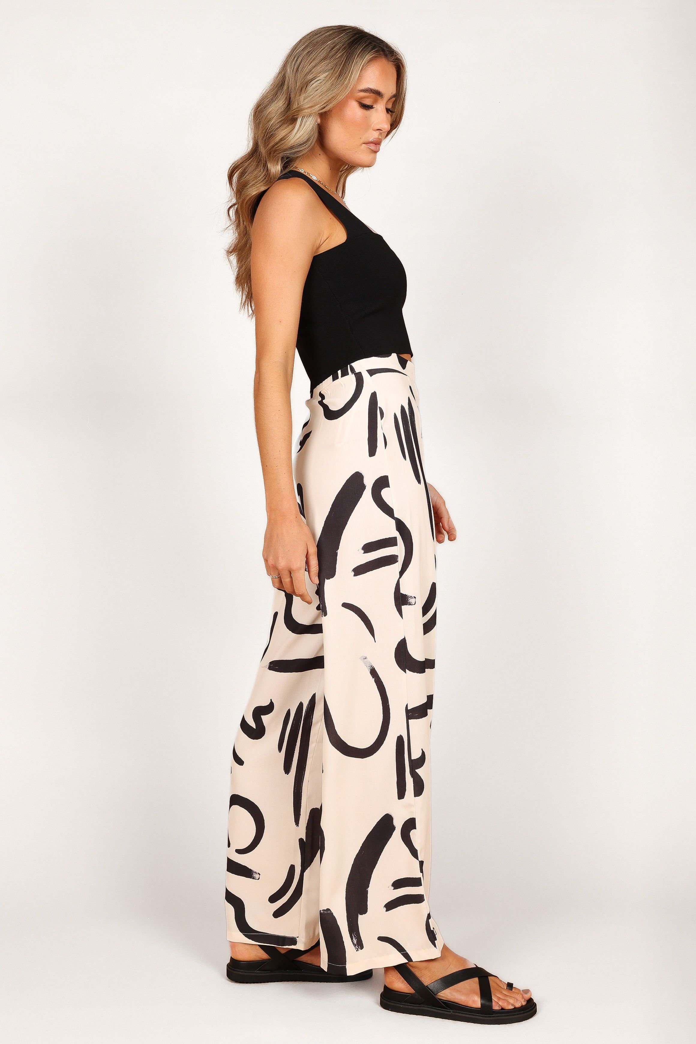 York Pant - Sand / Black sold by Petal & Pup product image thumbnail 2