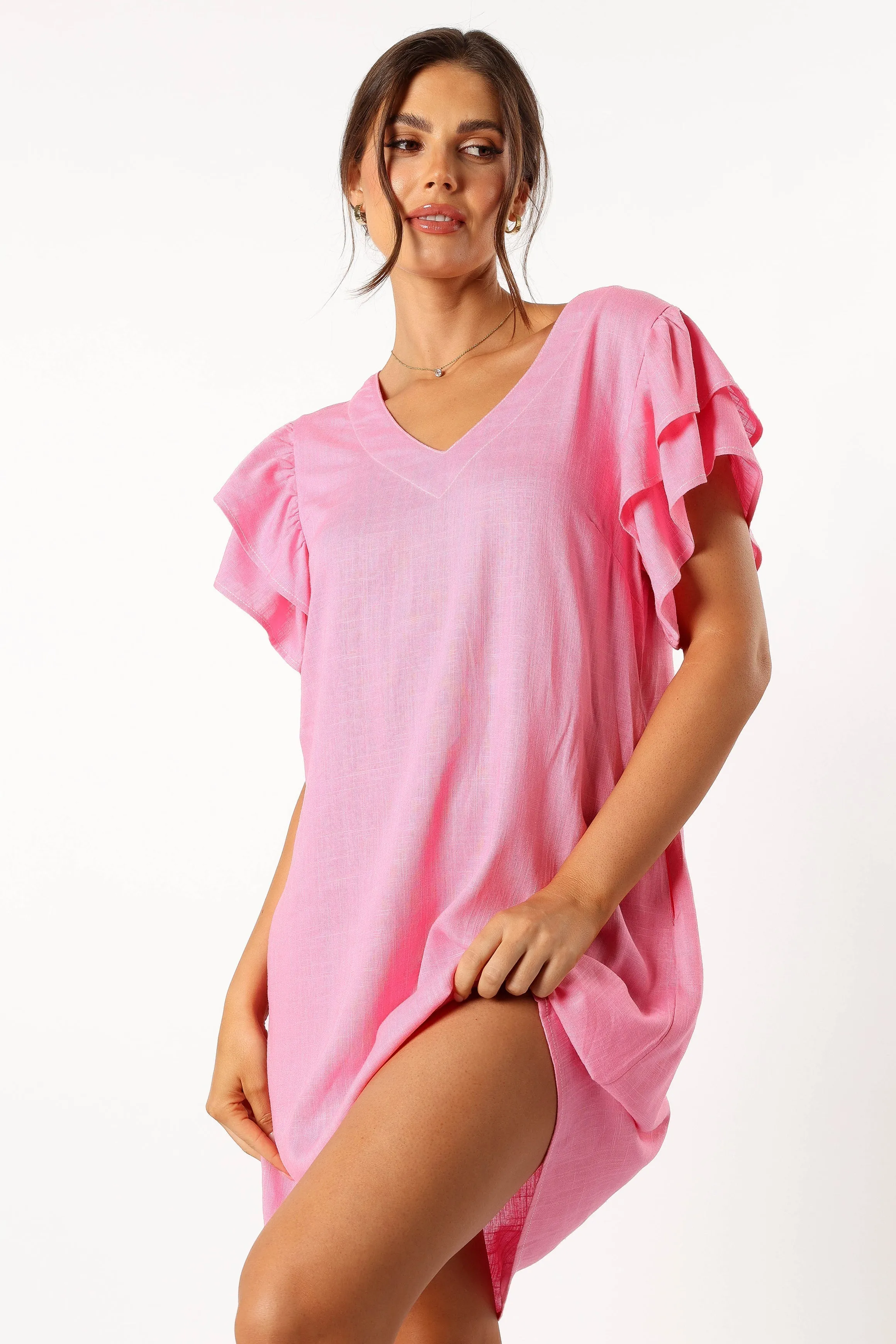 Amara Mini Dress - Pink sold by Petal & Pup product image thumbnail 2