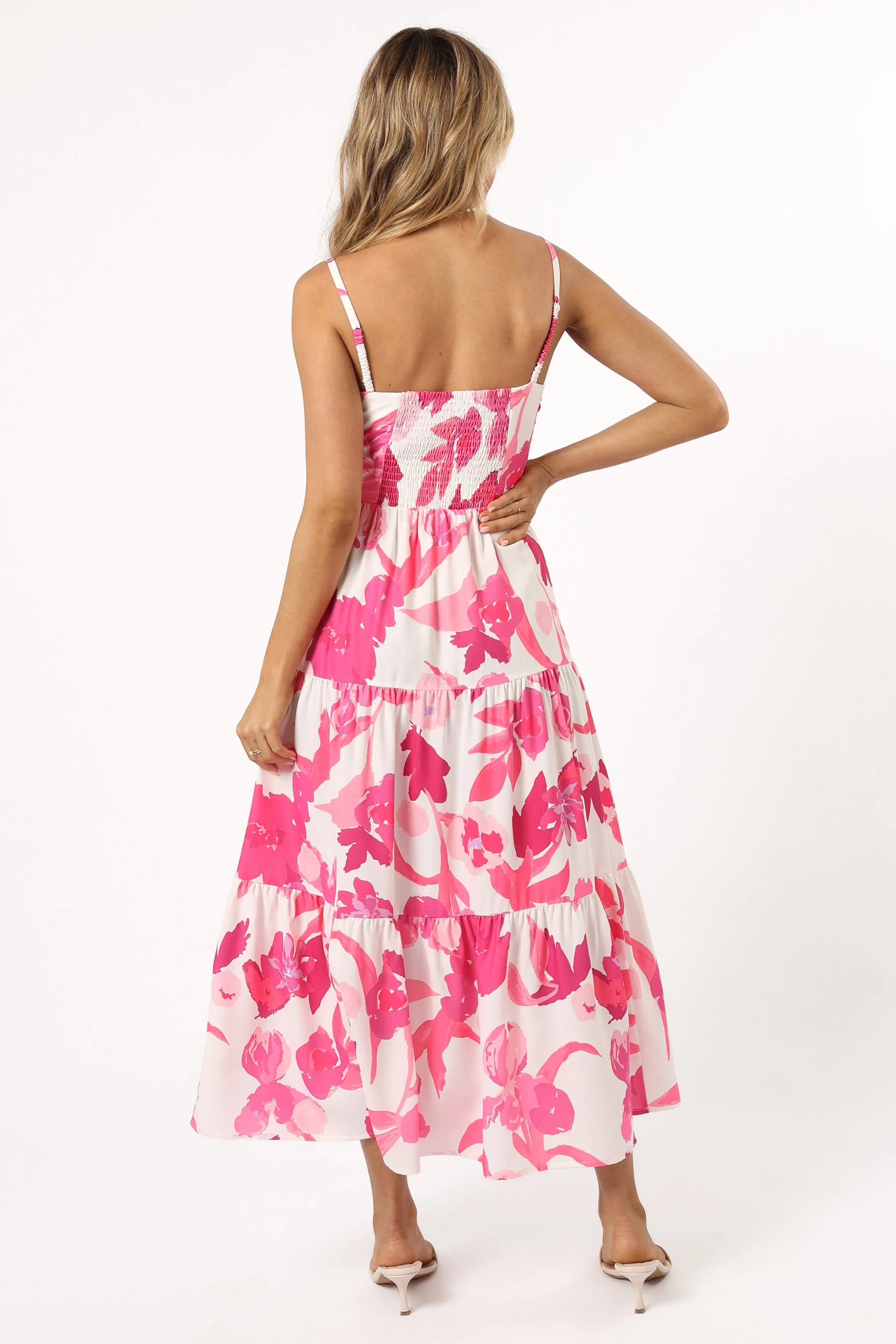 Monika Maxi Dress - Pink Floral sold by Petal & Pup product image thumbnail 4
