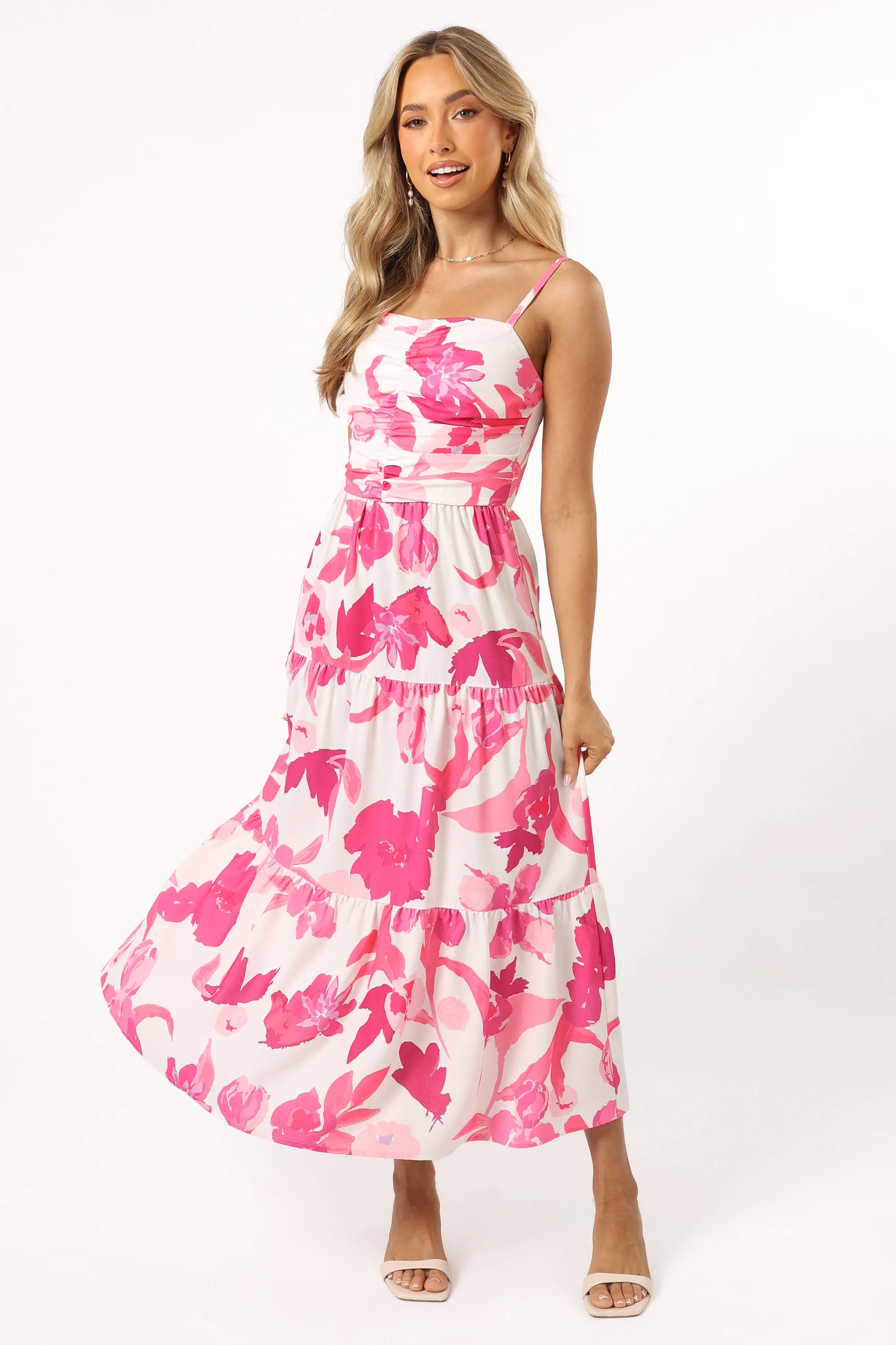 Monika Maxi Dress - Pink Floral sold by Petal & Pup product image thumbnail 5