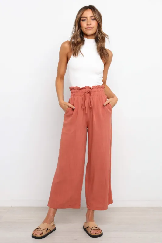 Hawthorne Pant - Rust sold by Petal & Pup