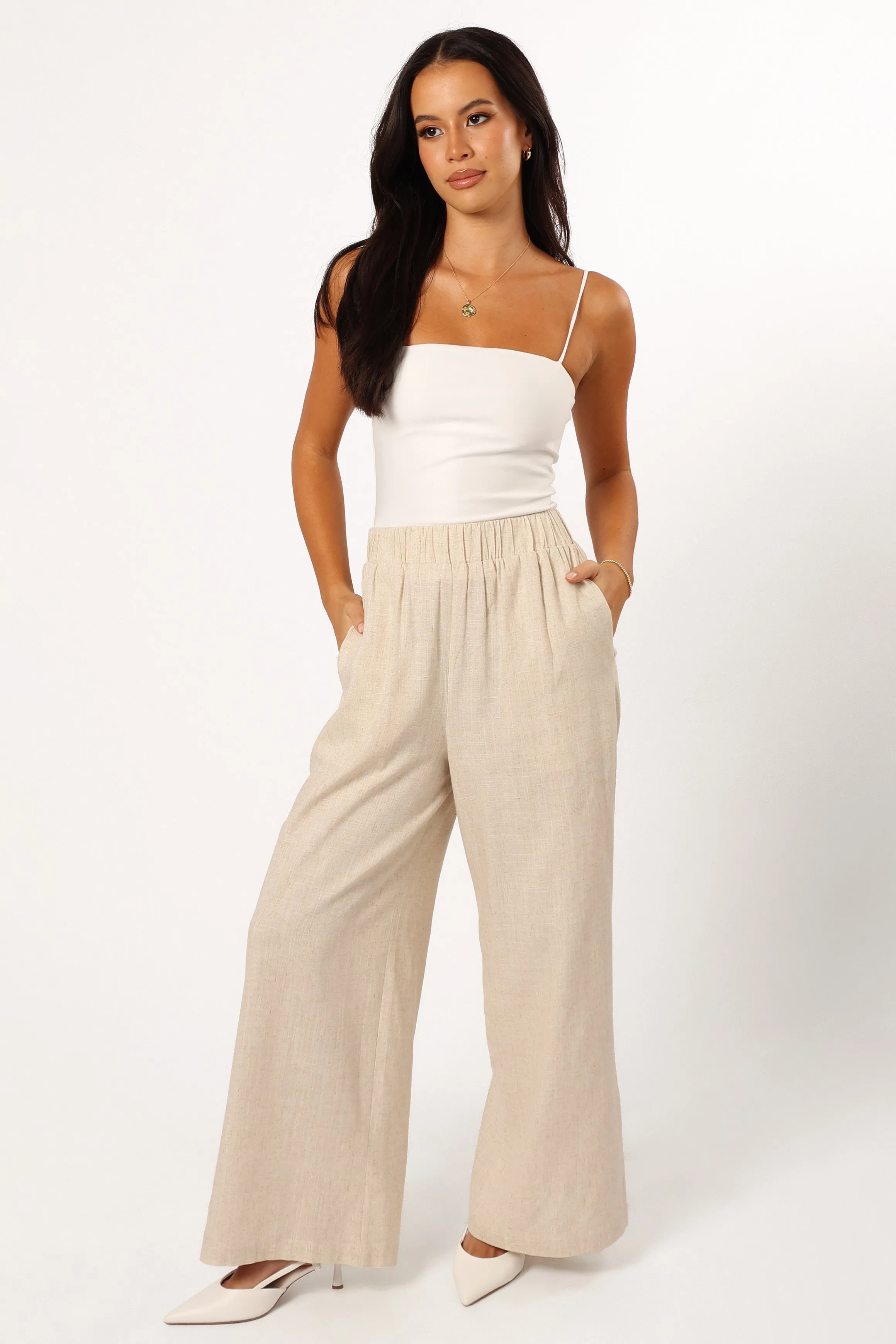 Soraya Pant - Oatmeal sold by Petal & Pup product image thumbnail 4