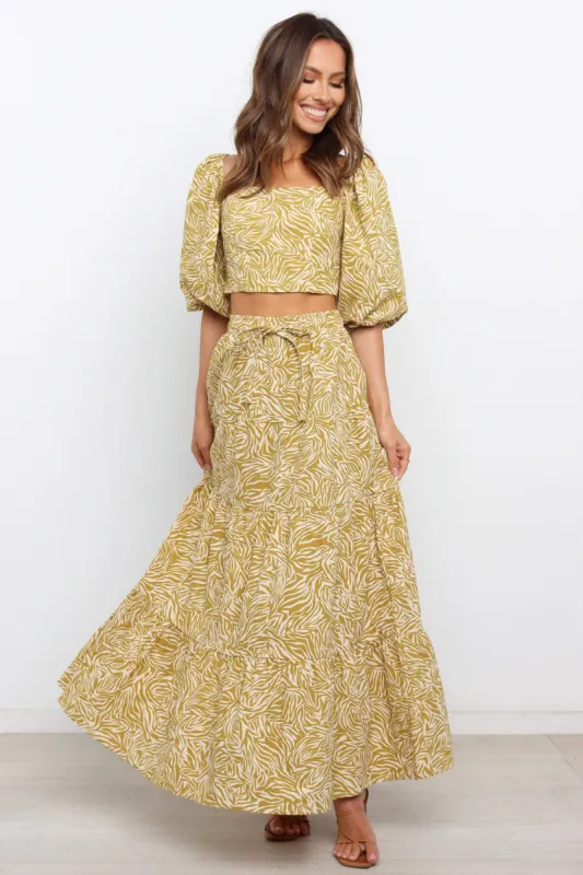 Lorox Skirt - Mustard sold by Petal & Pup