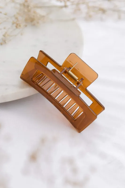 Serpent Hairclip - Brown sold by Petal & Pup