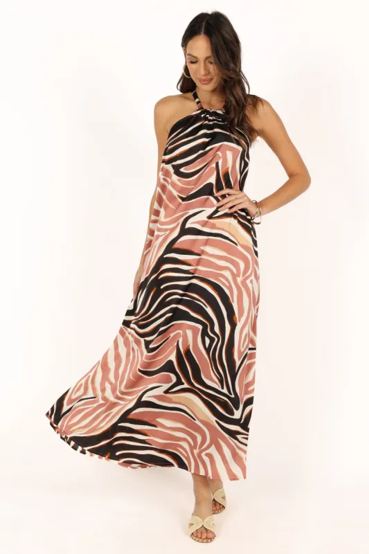 Freya Maxi Dress - Animal Print sold by Petal & Pup