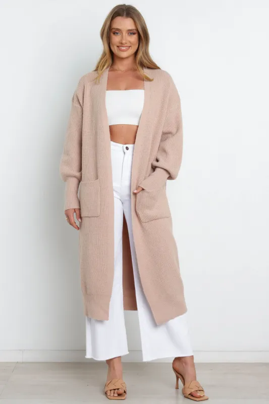 Keesha Cardigan - Camel sold by Petal & Pup