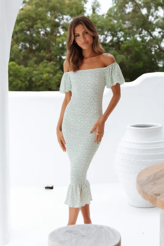 Easlea Dress - Green sold by Petal & Pup