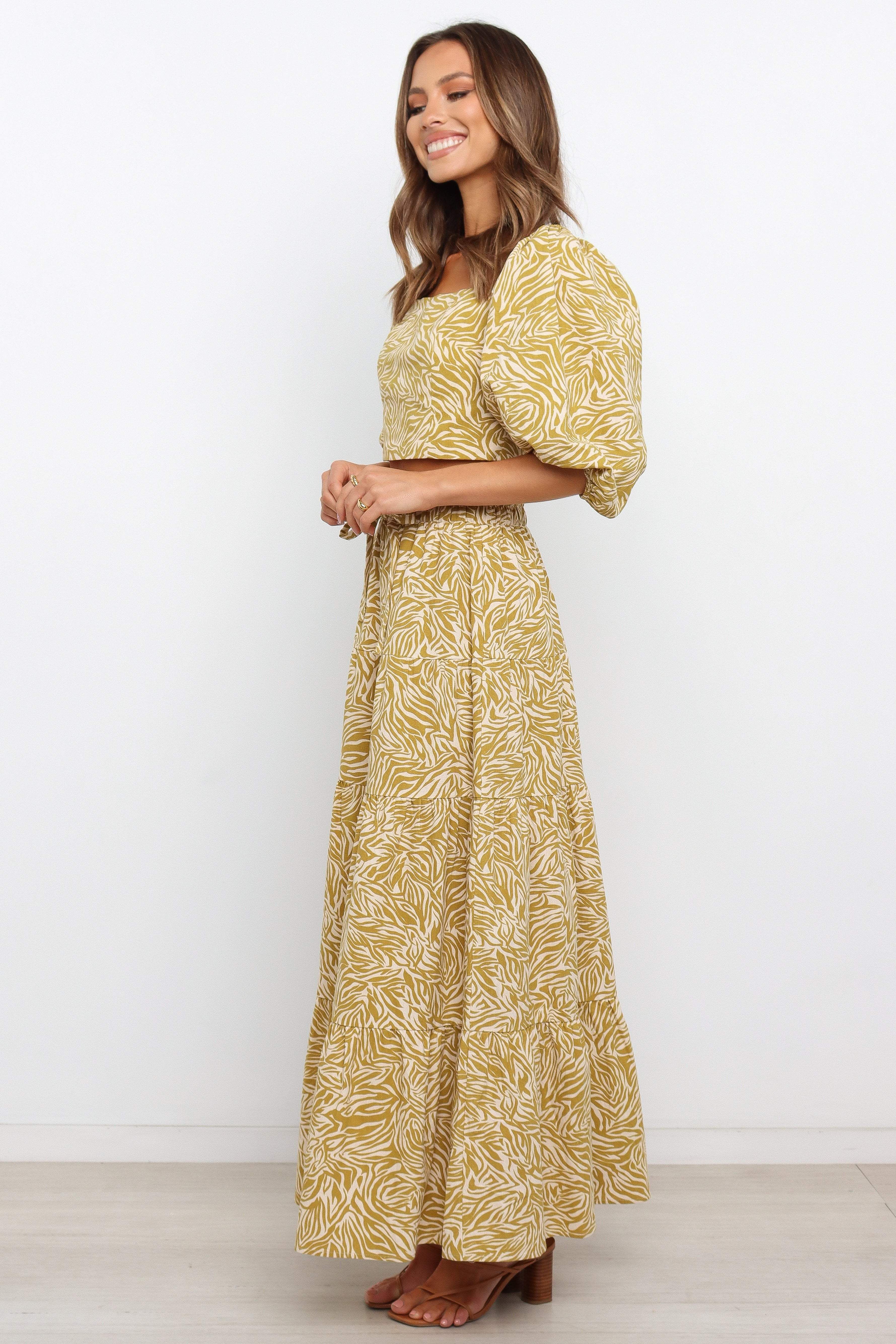 Lorox Skirt - Mustard sold by Petal & Pup product image thumbnail 5