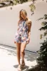 Noa Halter Romper - Flori Print sold by Petal & Pup