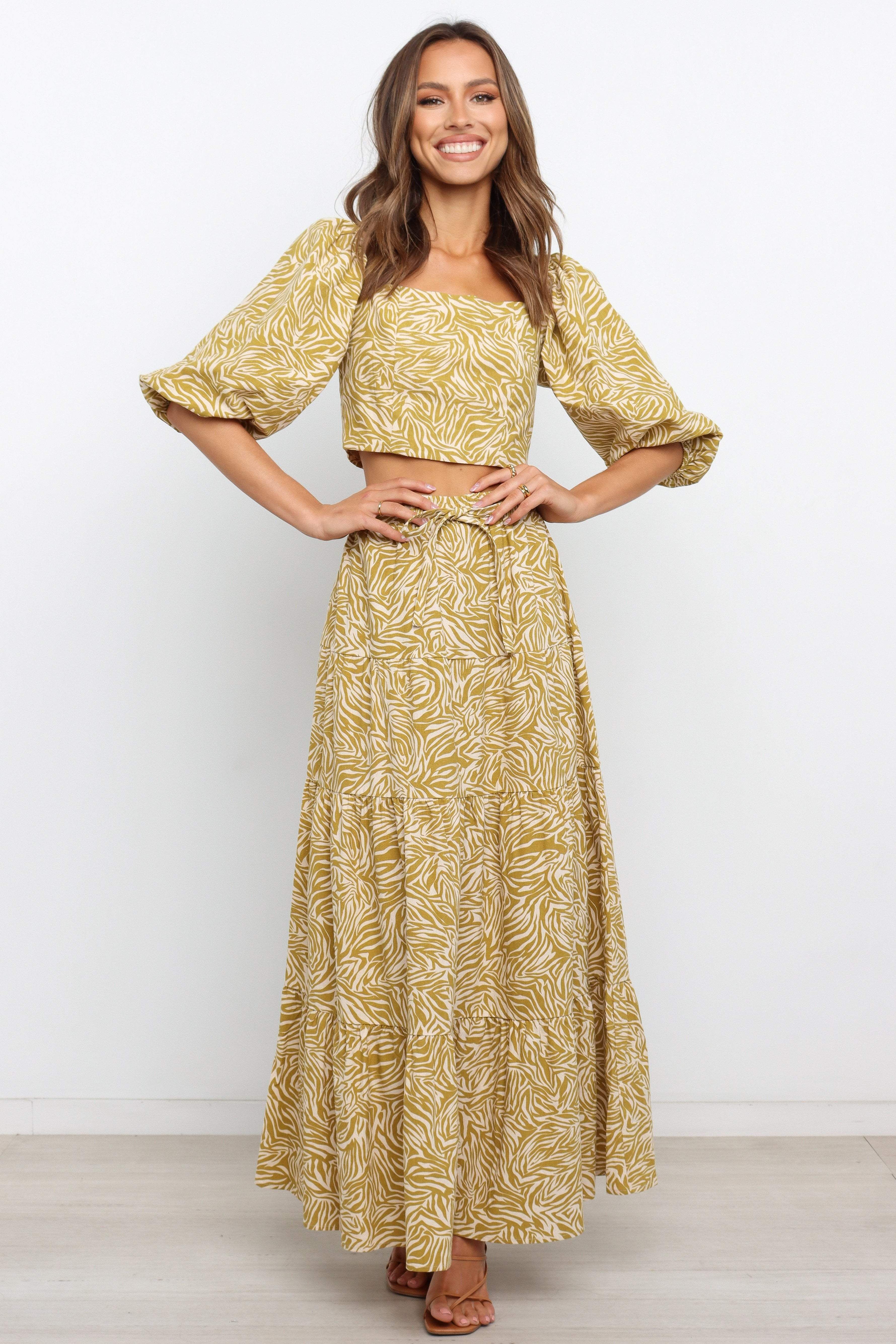 Lorox Skirt - Mustard sold by Petal & Pup product image thumbnail 2