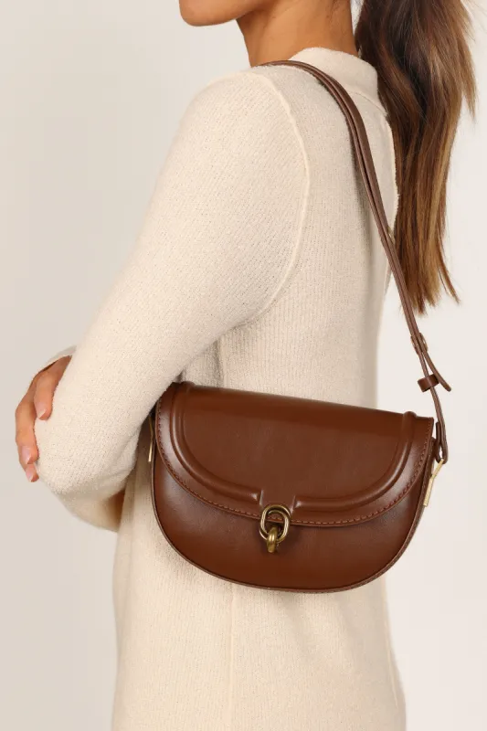 Veronica Crossbody Bag - Tan sold by Petal & Pup