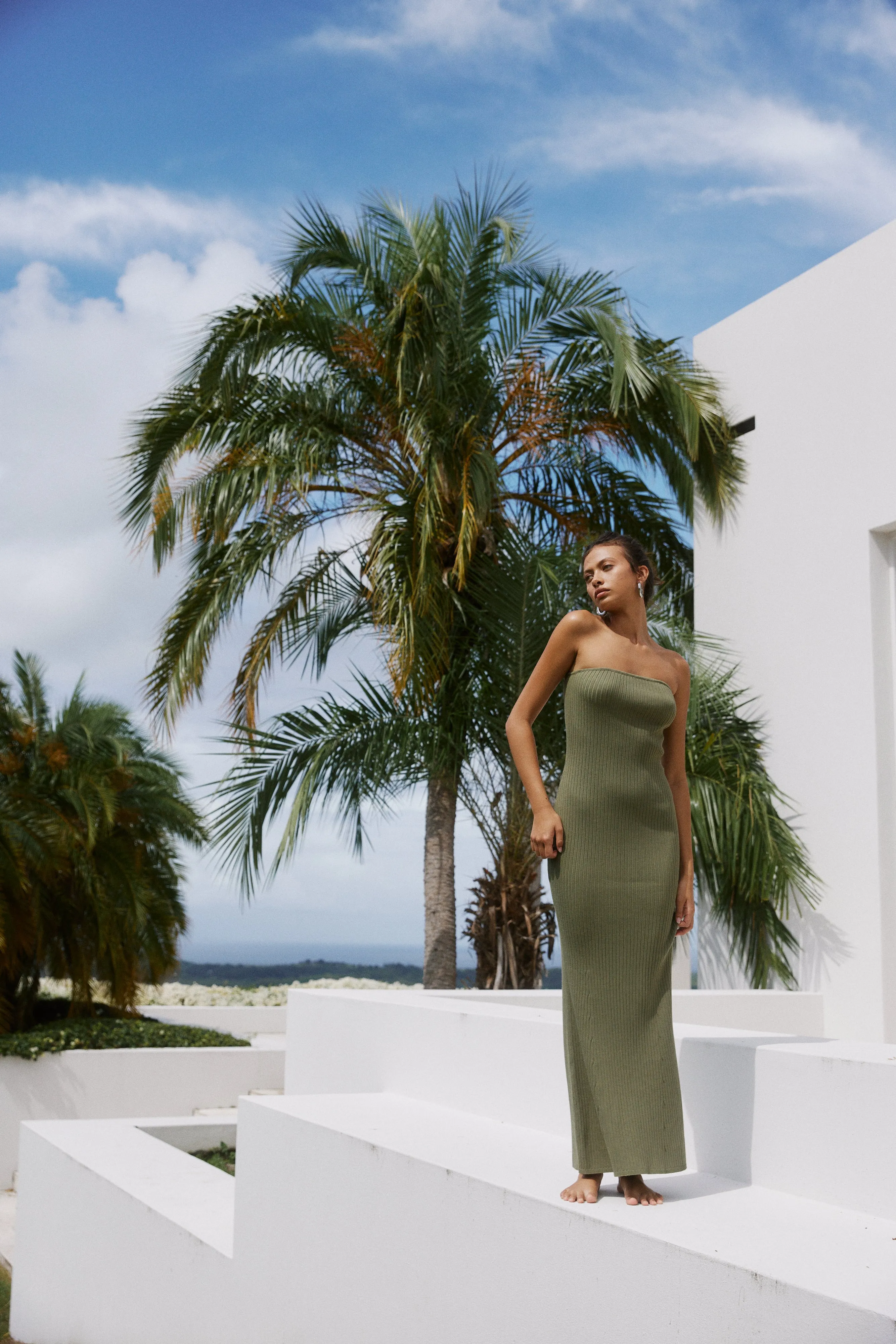 Vita Maxi Dress - Khaki sold by Petal & Pup product image thumbnail 2