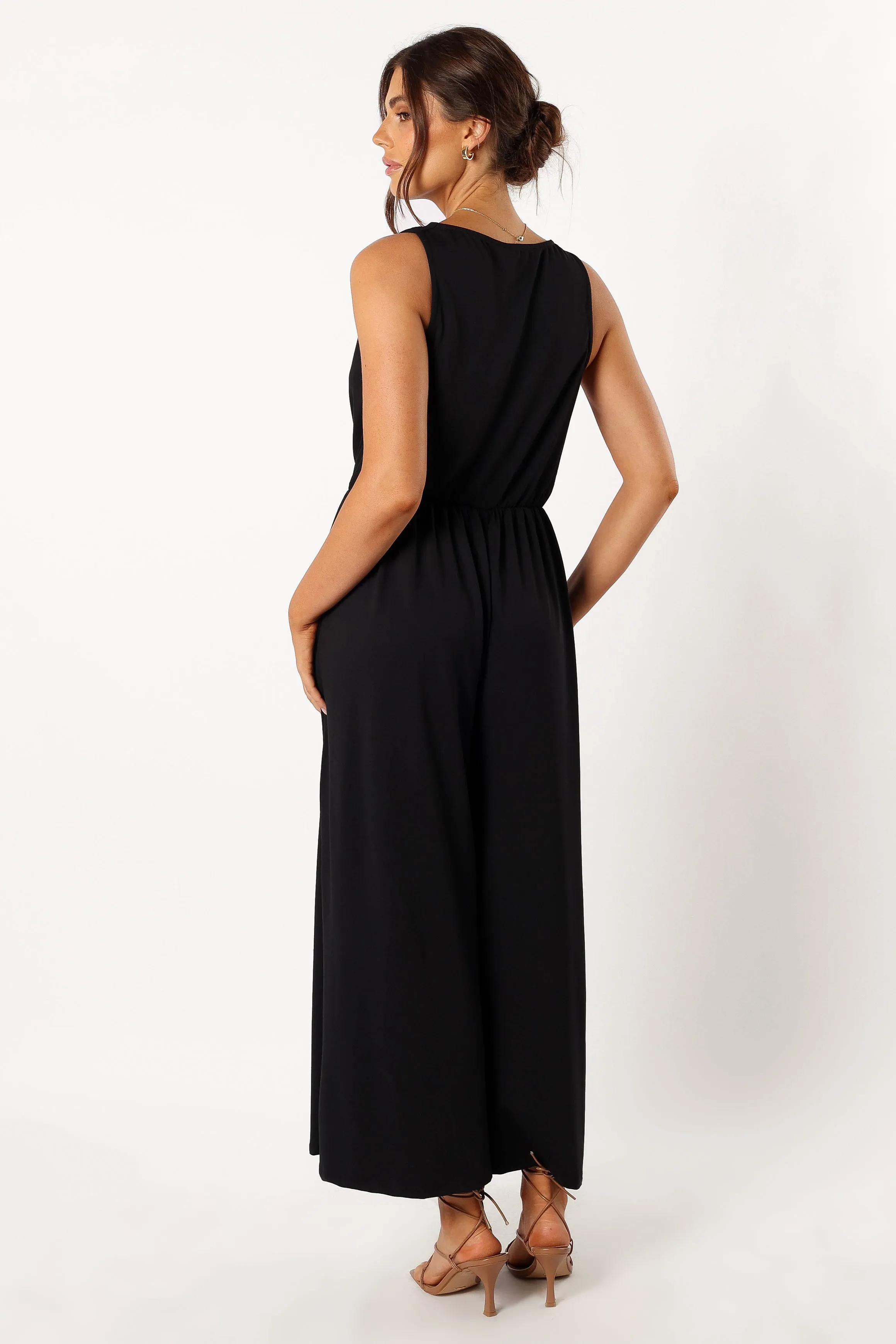 Miya Jumpsuit - Black sold by Petal & Pup product image thumbnail 5