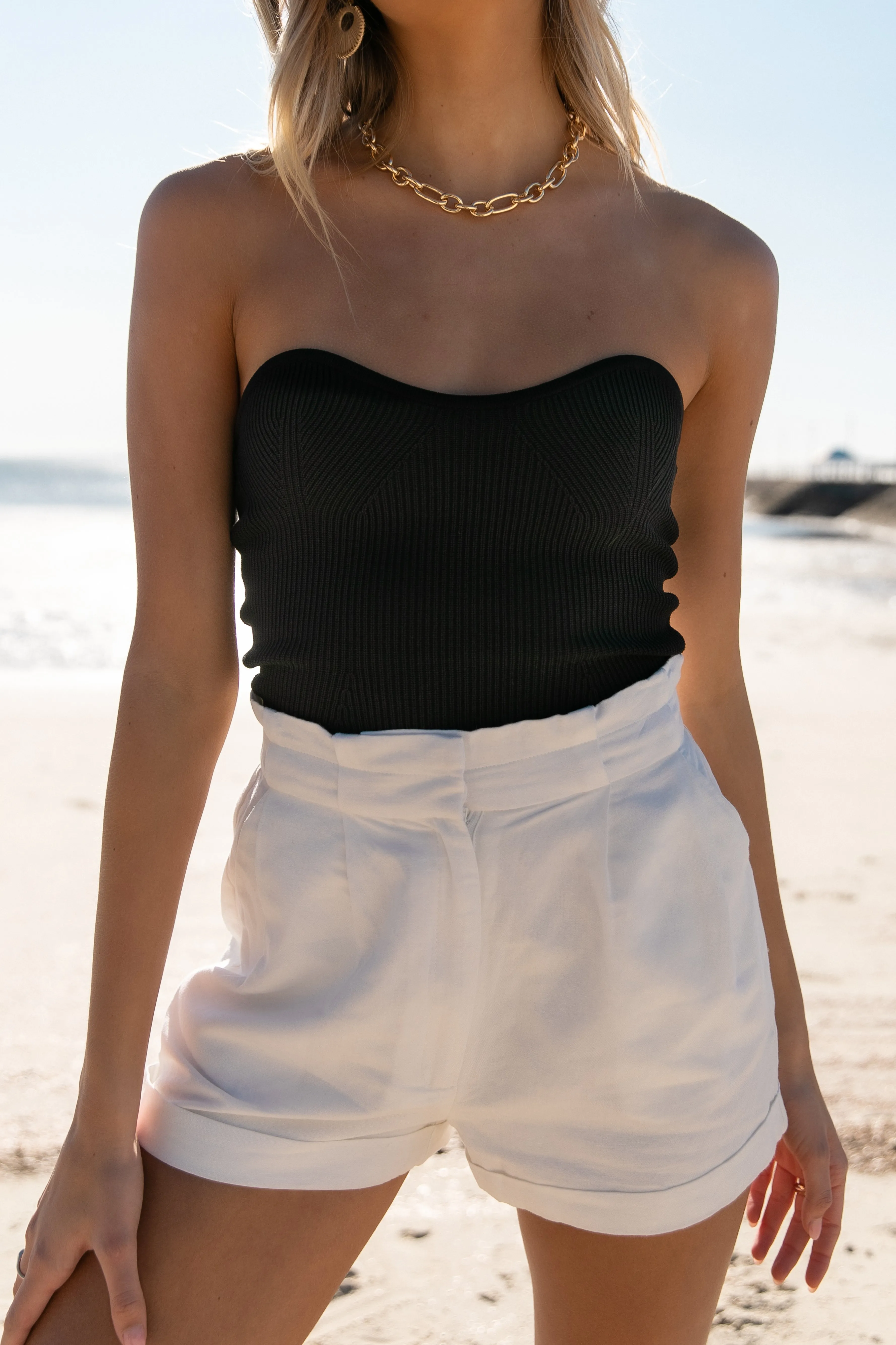Nina Strapless Top - Black sold by Petal & Pup product image thumbnail 2