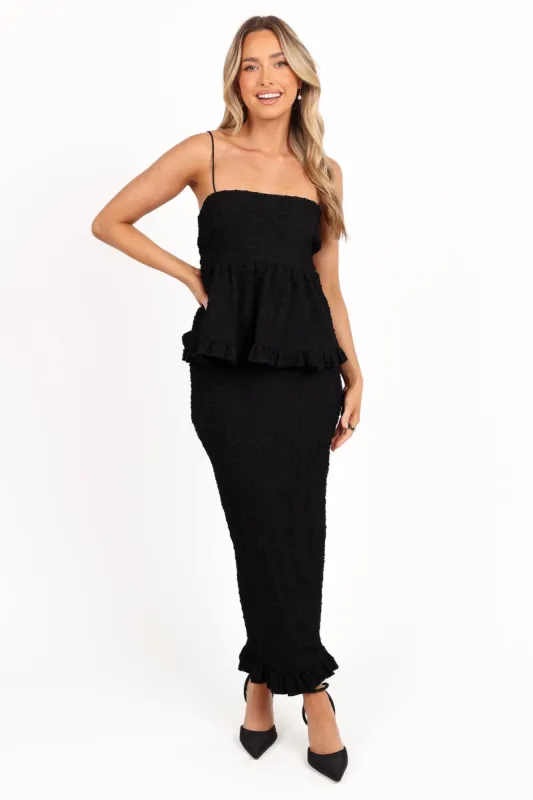 Villagio Two Piece Set - Black sold by Petal & Pup