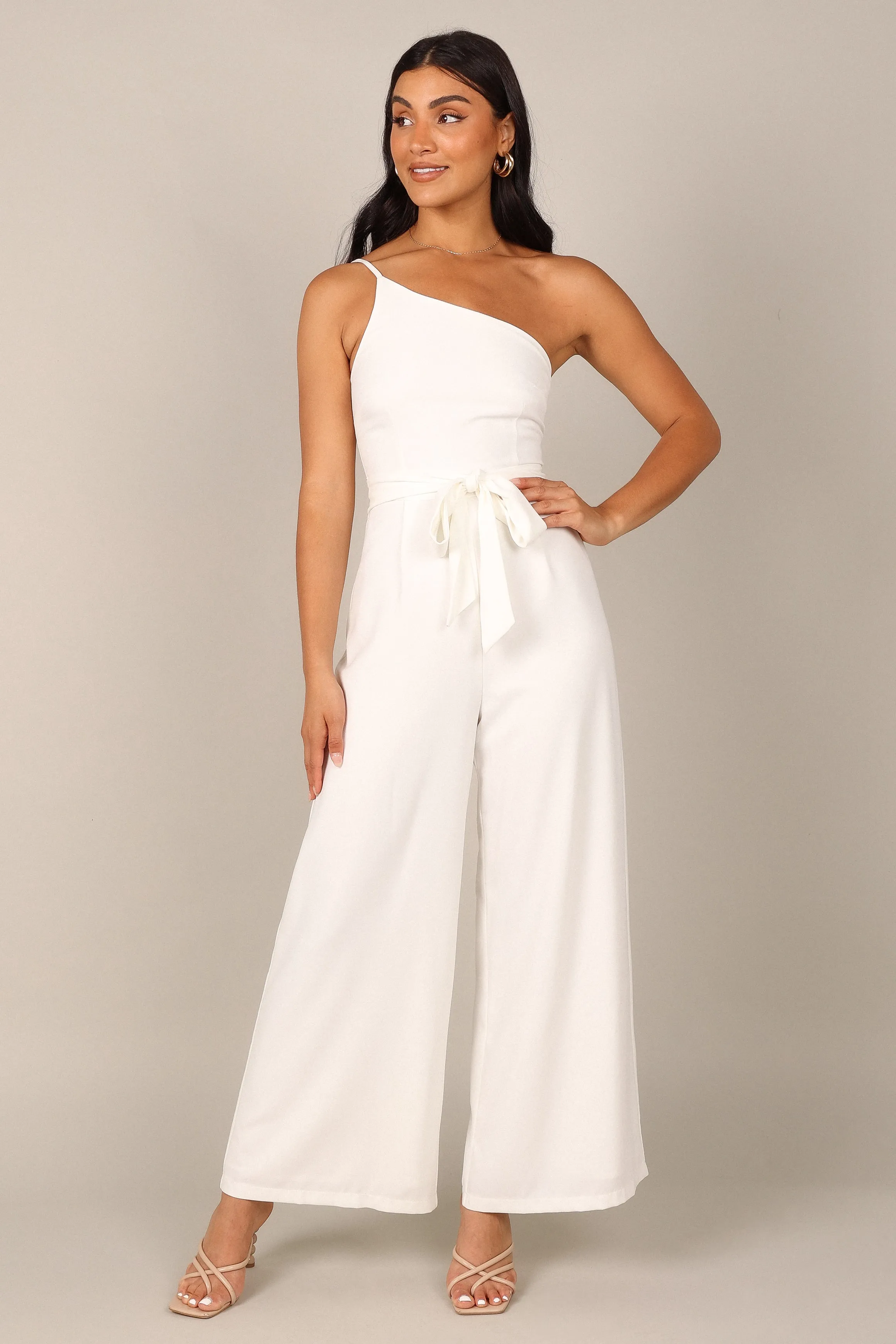 Leyton Jumpsuit - White sold by Petal & Pup product image thumbnail 5