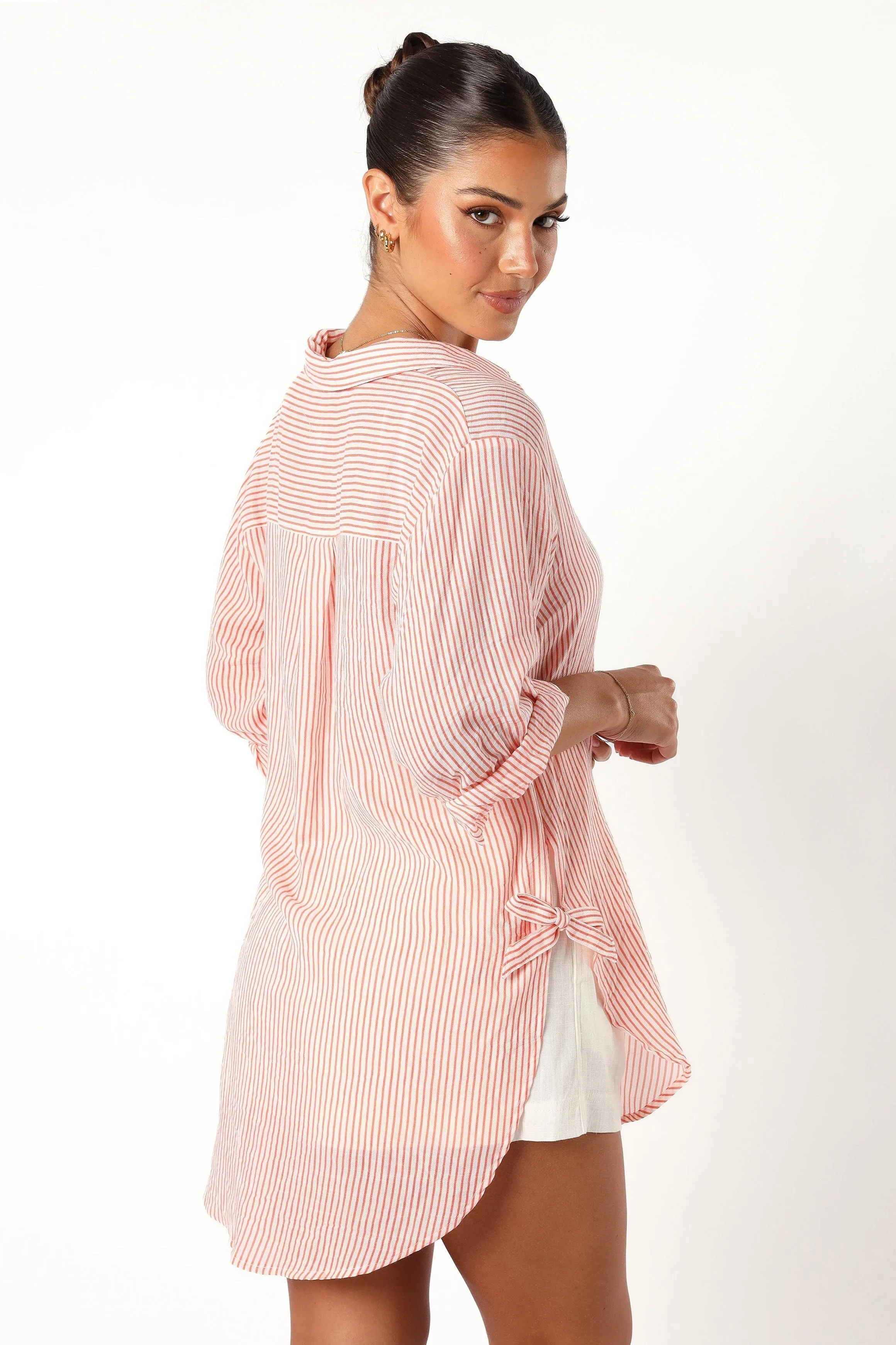 Wren Oversized Shirt - Orange sold by Petal & Pup product image thumbnail 5