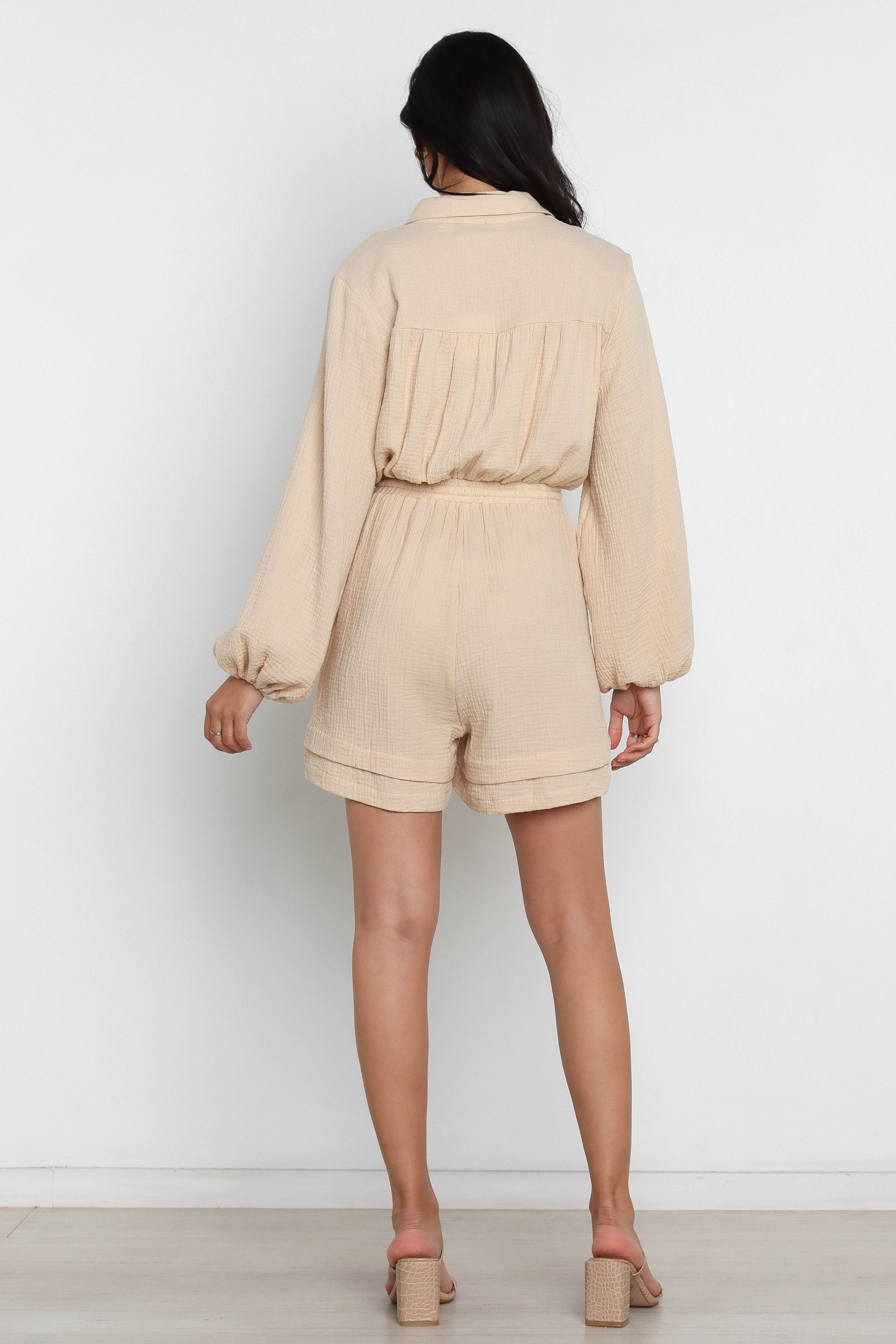 Frances Playsuit - Cream sold by Petal & Pup product image thumbnail 4