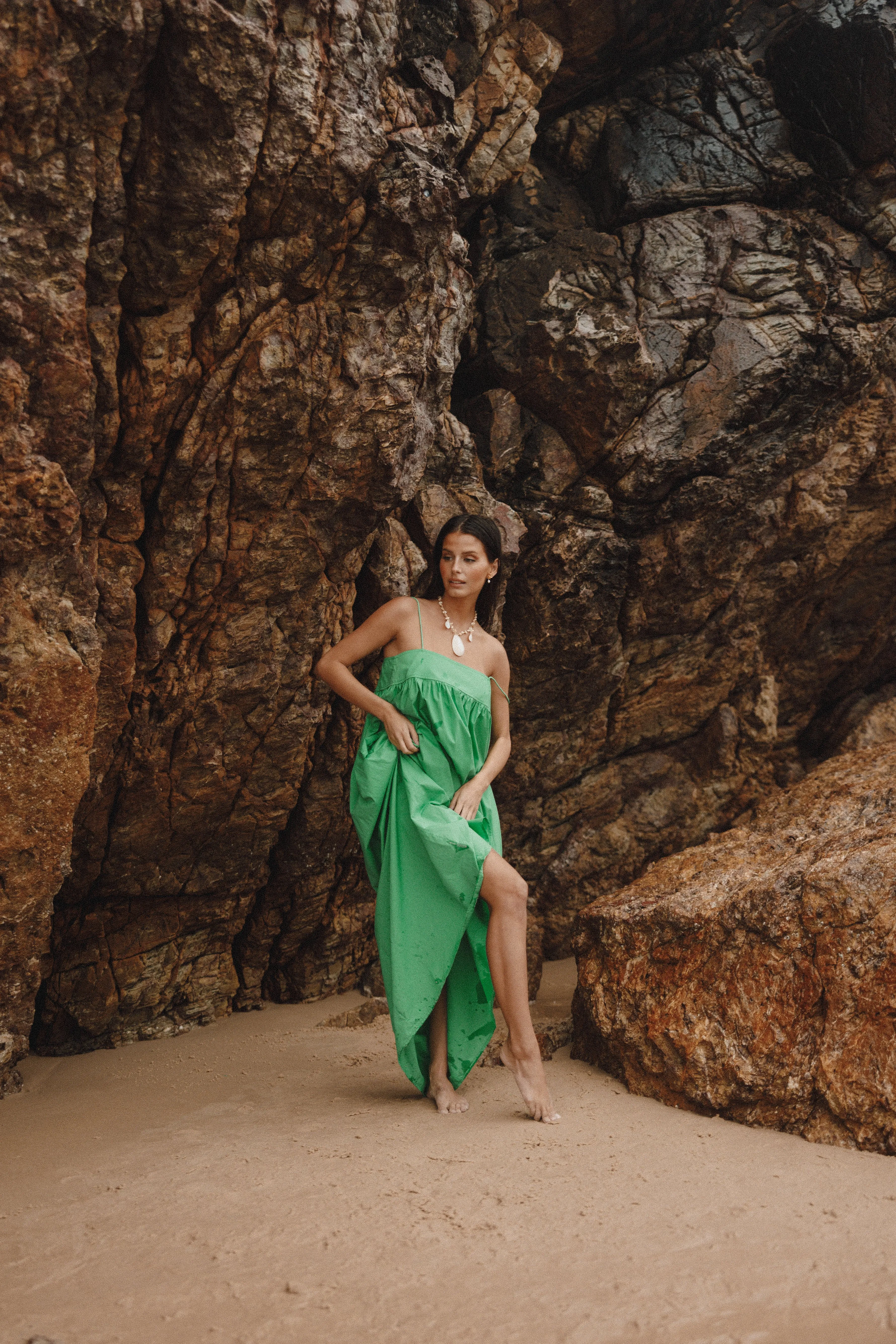 Serina Maxi Dress - Green sold by Petal & Pup product image thumbnail 2