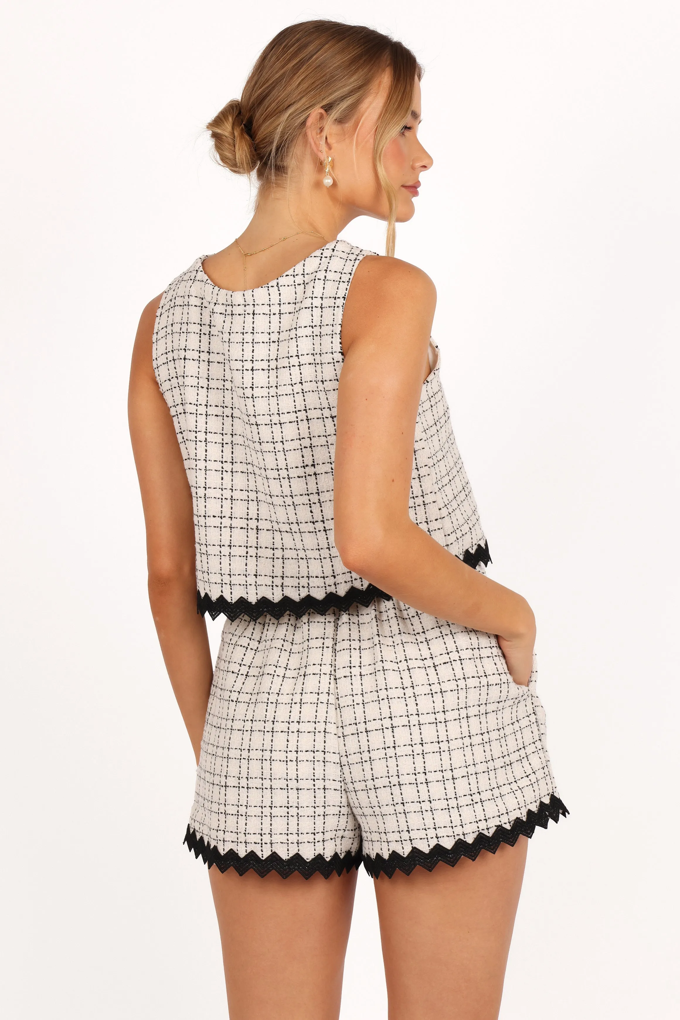 Elea Top - Black White sold by Petal & Pup product image thumbnail 4
