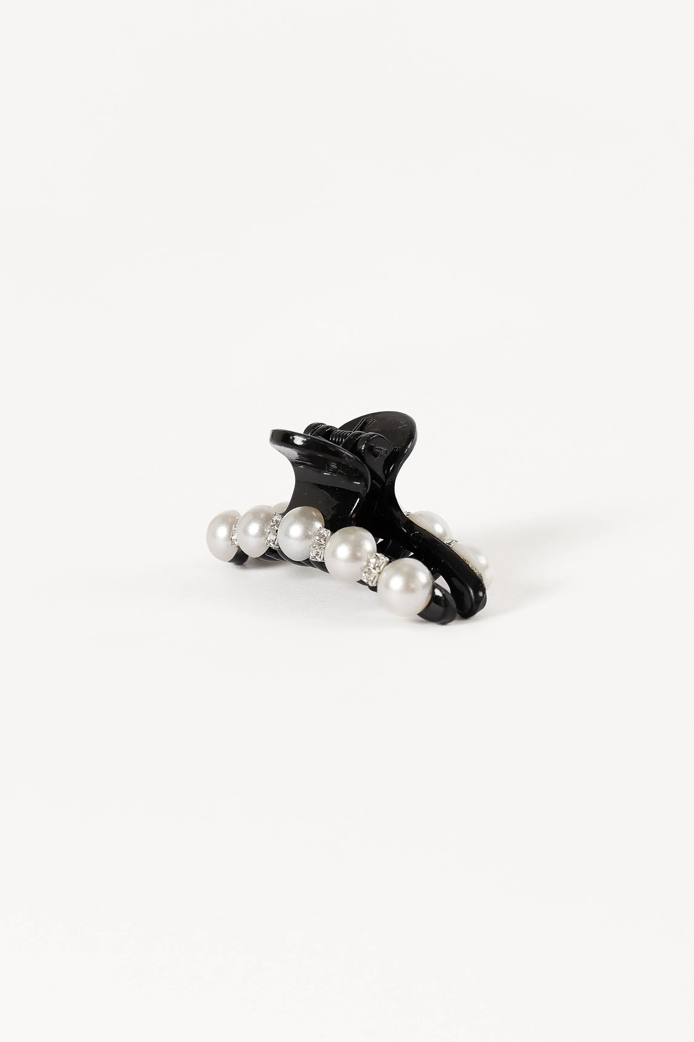Lile Pearl Hair Clip - Black sold by Petal & Pup