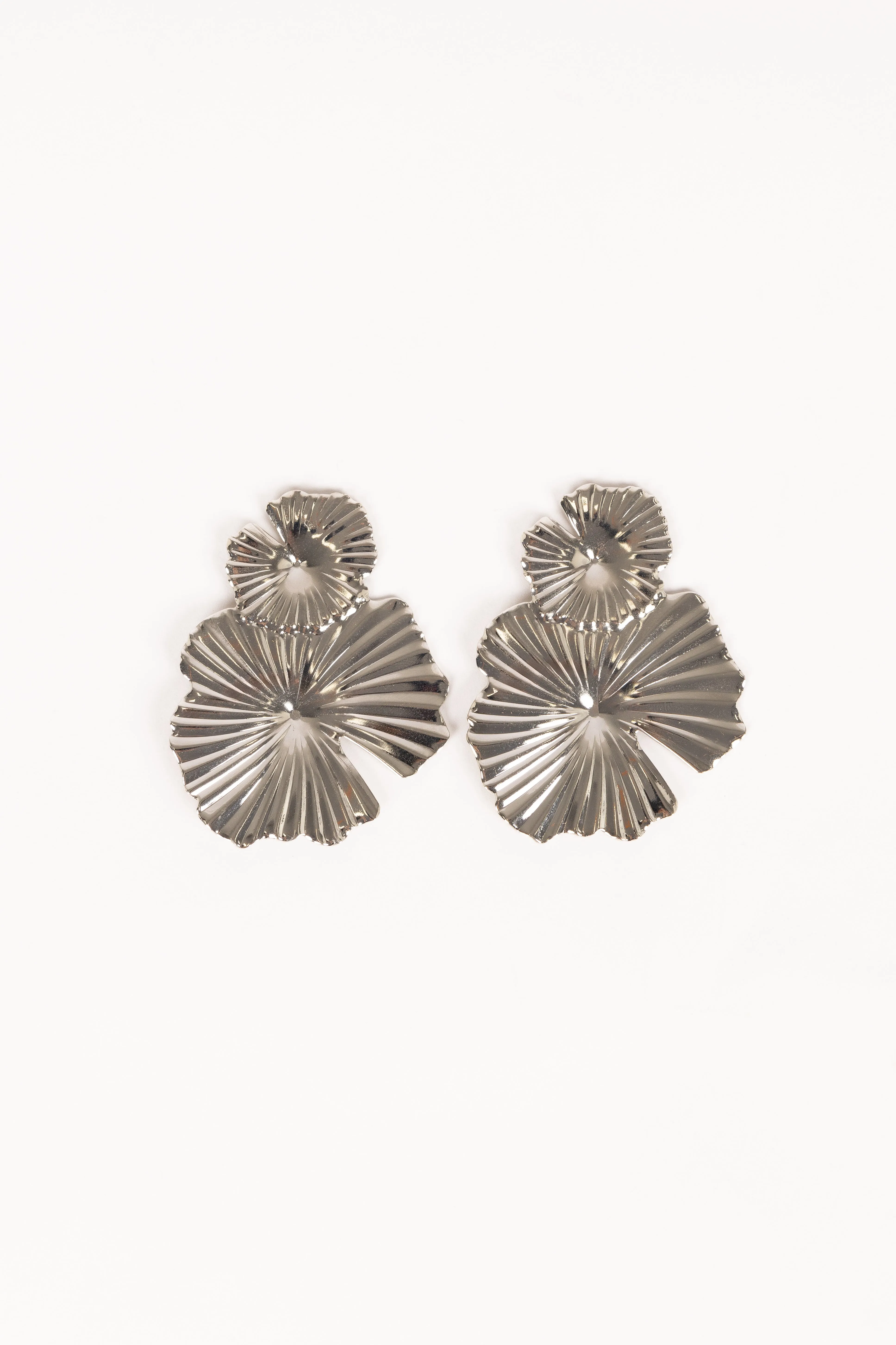 Delia Earrings - Silver sold by Petal & Pup