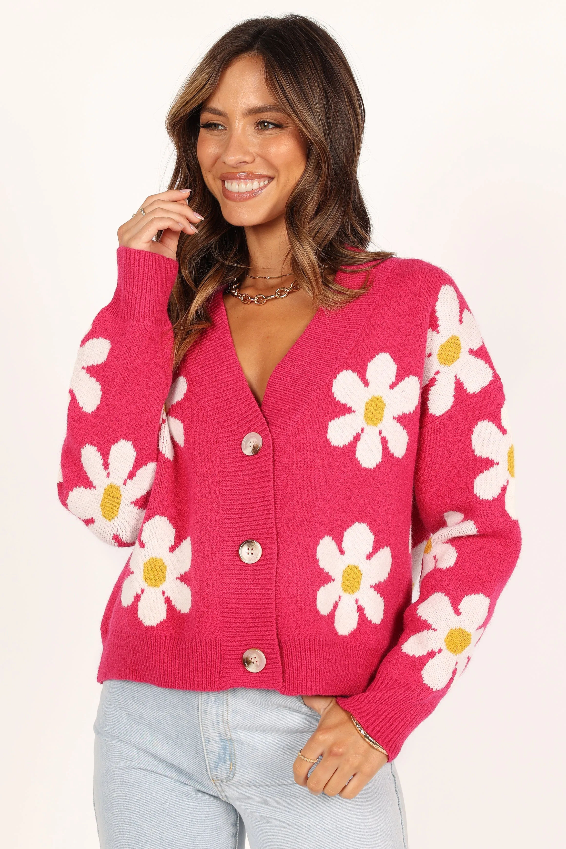 Daisy Cardigan - Orchid sold by Petal & Pup product image thumbnail 4