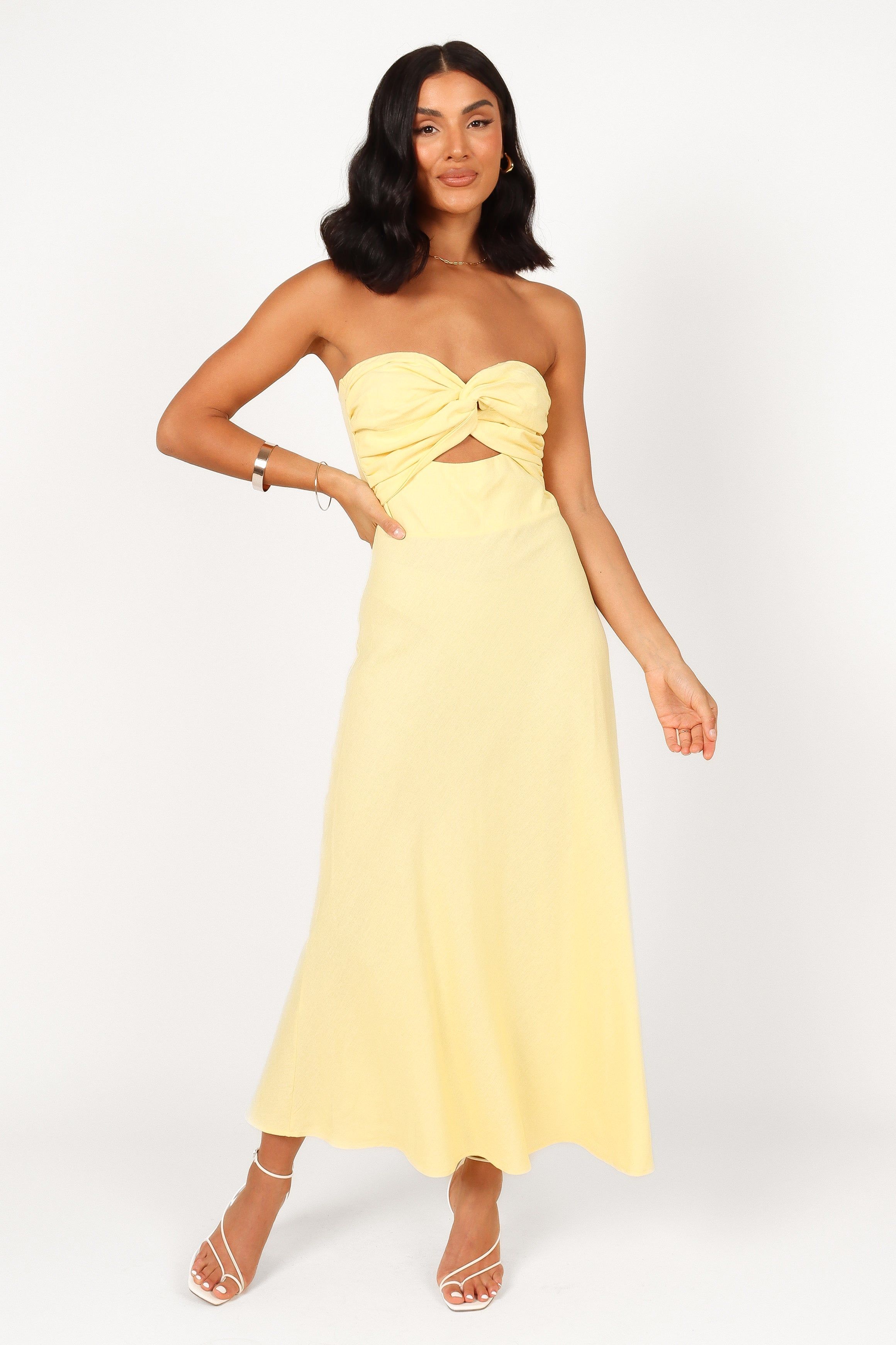 Rosetta Dress - Yellow sold by Petal & Pup product image thumbnail 5